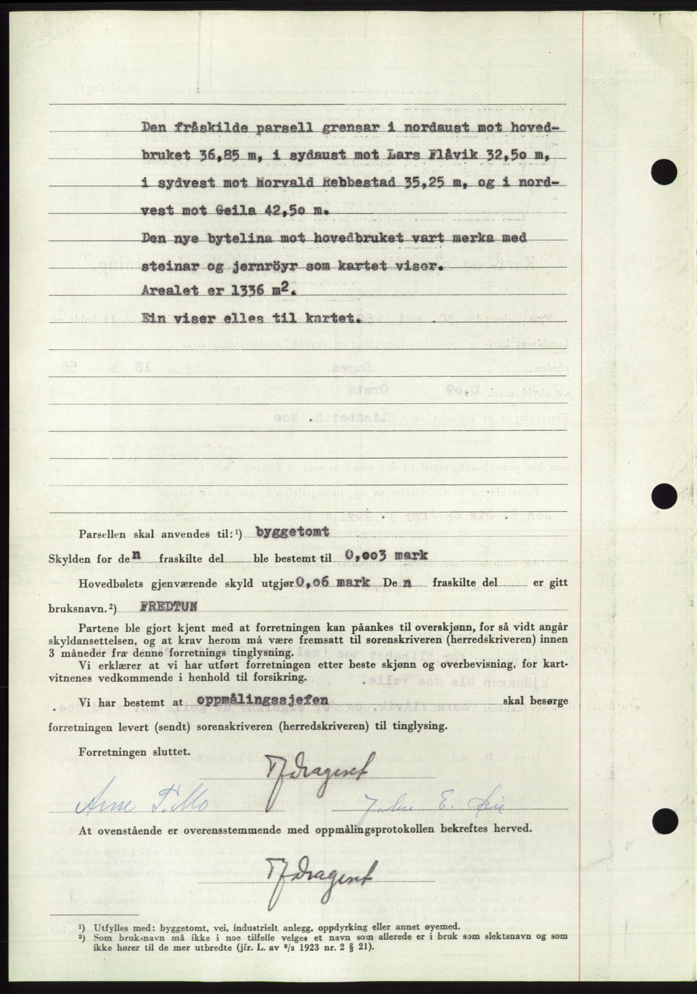 Søre Sunnmøre sorenskriveri, AV/SAT-A-4122/1/2/2C/L0092: Pantebok nr. 18A, 1952-1952, Dagboknr: 1359/1952