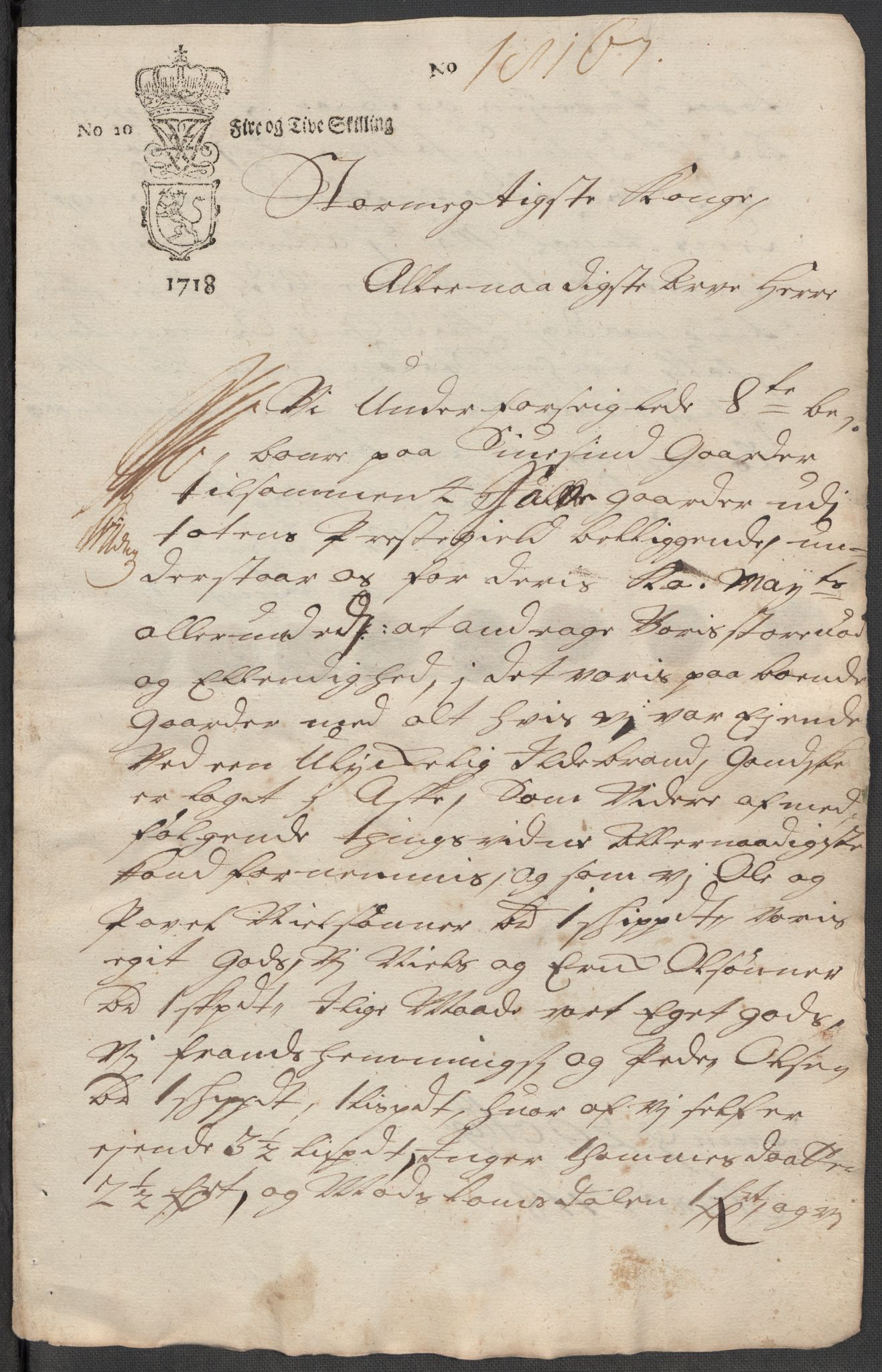 Rentekammeret inntil 1814, Reviderte regnskaper, Fogderegnskap, AV/RA-EA-4092/R18/L1320: Fogderegnskap Hadeland, Toten og Valdres, 1718, s. 232