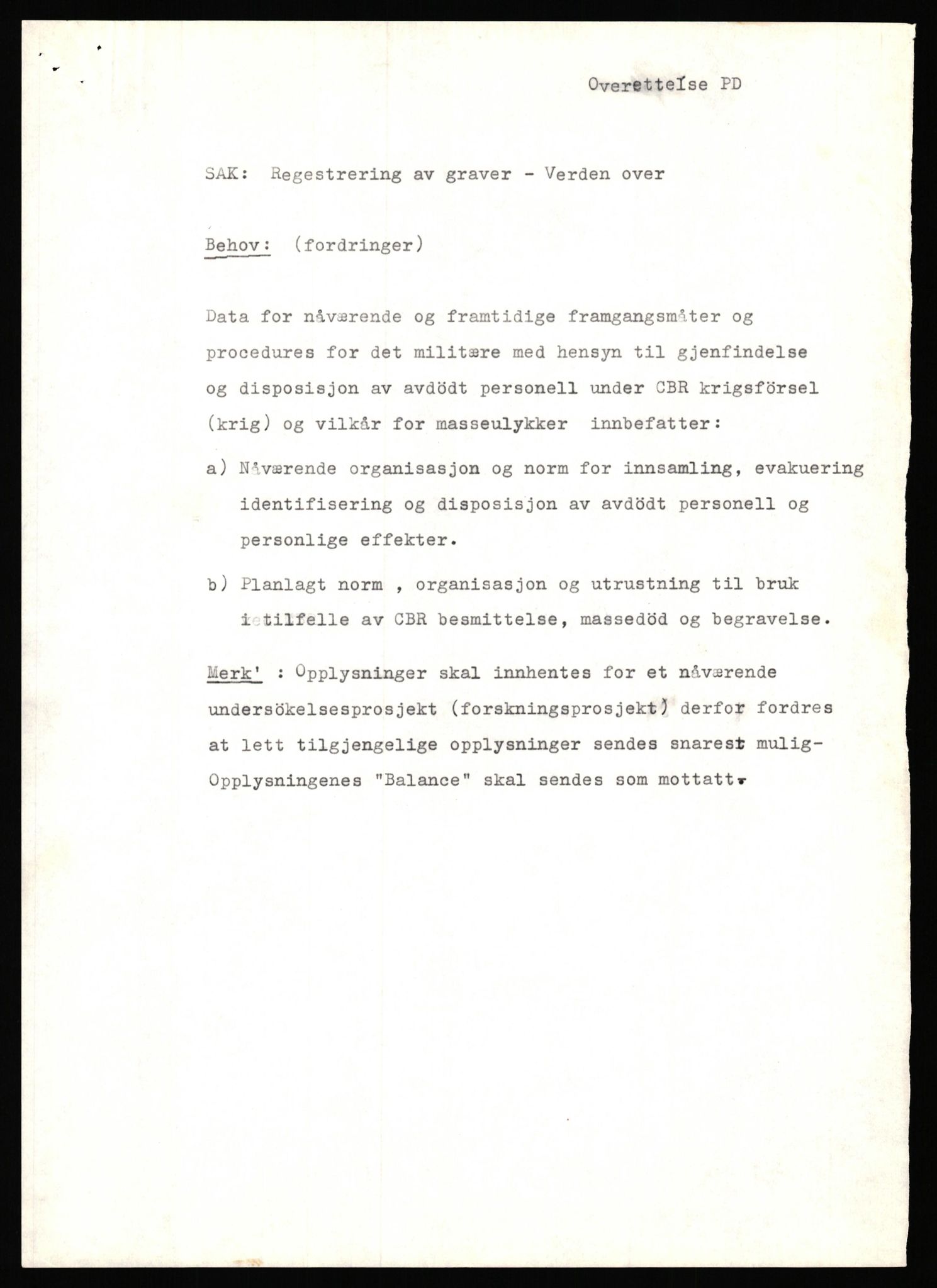 Krigsgravtjenesten, RA/S-7020/D/Da/L0001: Administrasjon m.m., 1950-1966, s. 305