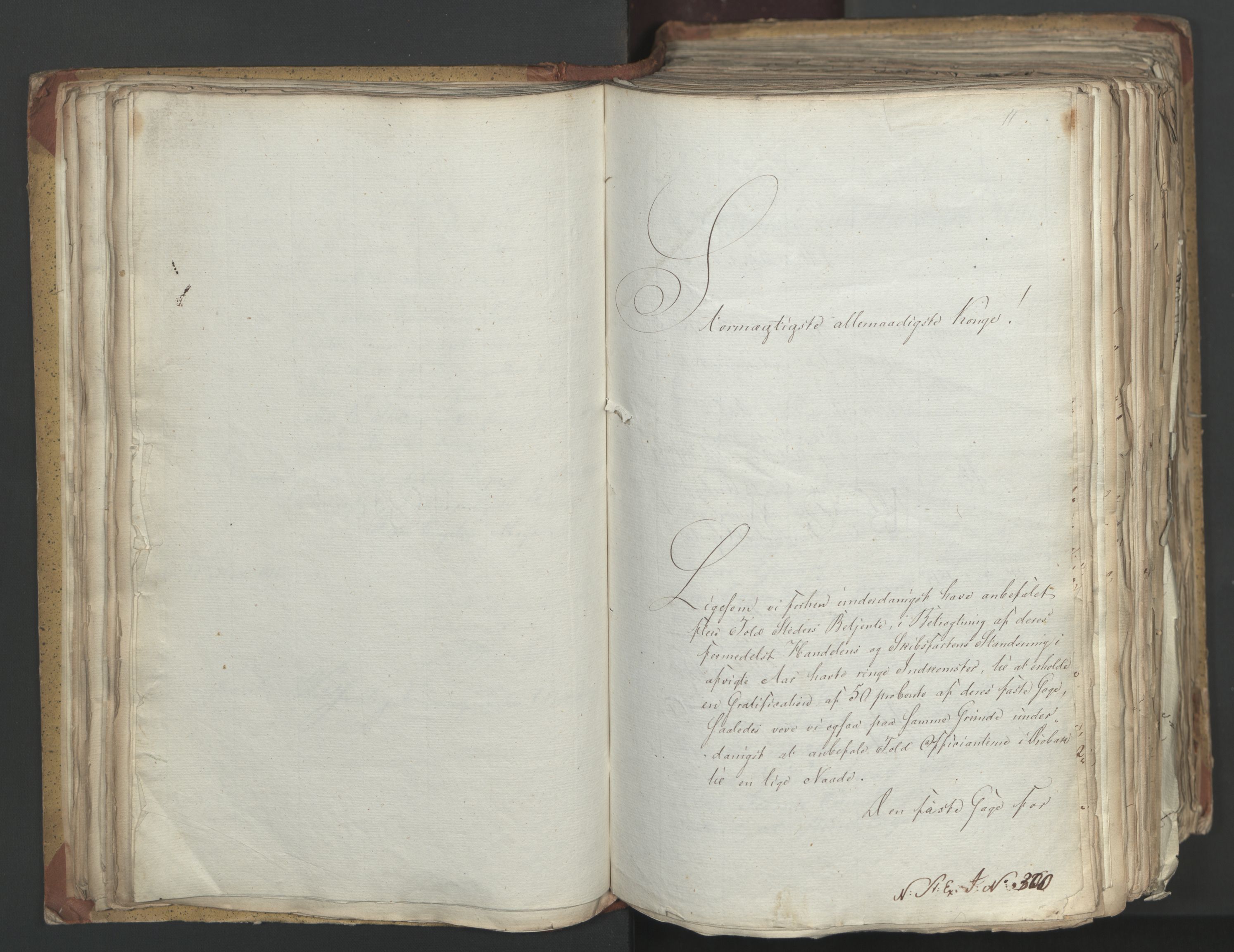 Statsrådsavdelingen i Stockholm, RA/S-1003/D/Da/L0002: Regjeringsinnstillinger nr. 263-518, 1815, s. 84