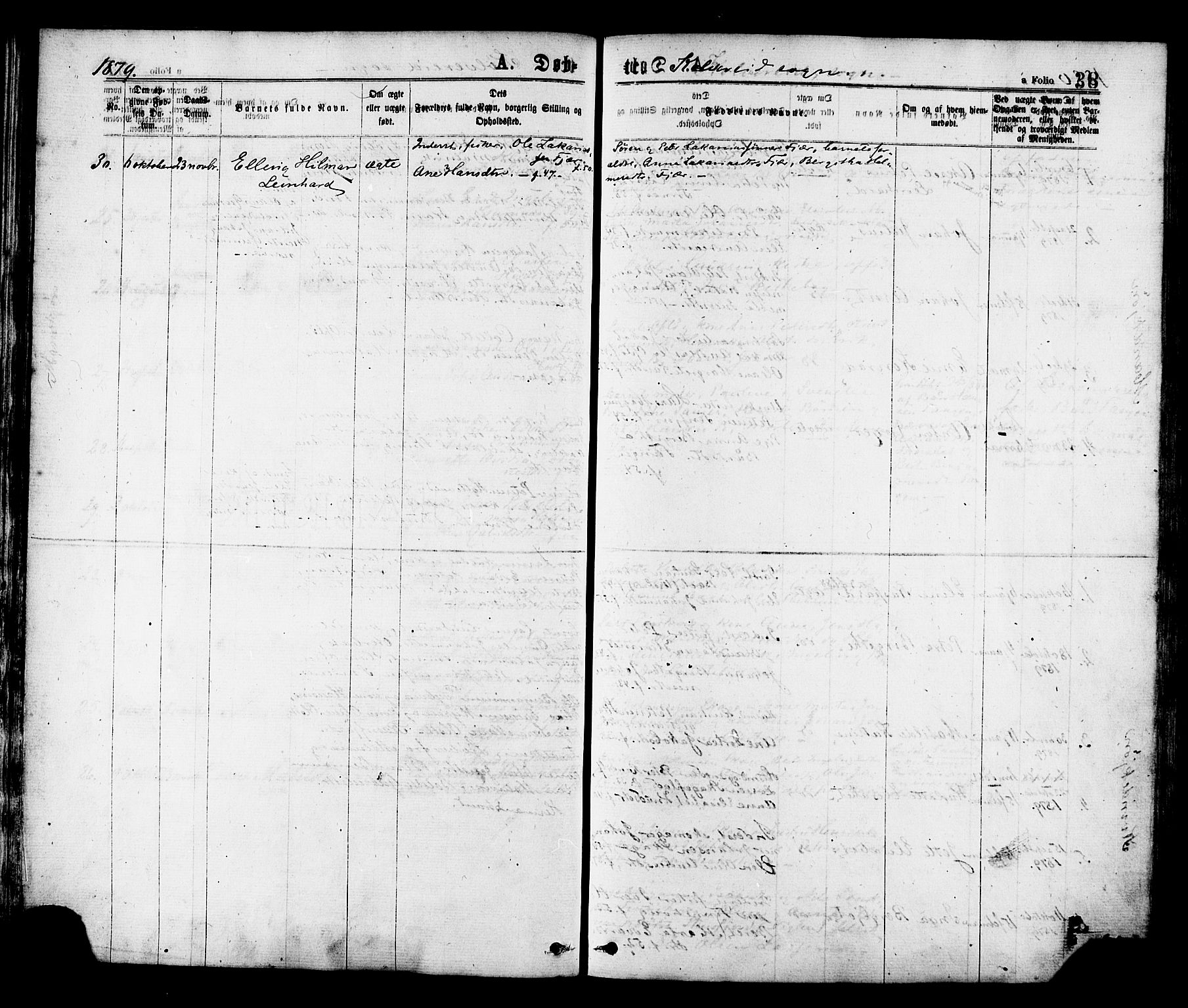 Ministerialprotokoller, klokkerbøker og fødselsregistre - Nord-Trøndelag, AV/SAT-A-1458/780/L0642: Ministerialbok nr. 780A07 /1, 1874-1885, s. 38