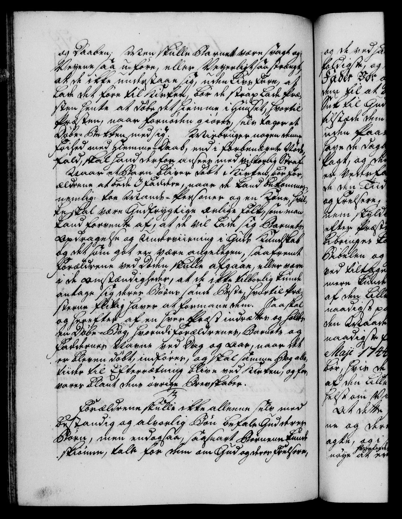 Danske Kanselli 1572-1799, RA/EA-3023/F/Fc/Fca/Fcaa/L0034: Norske registre, 1745-1746, s. 519b