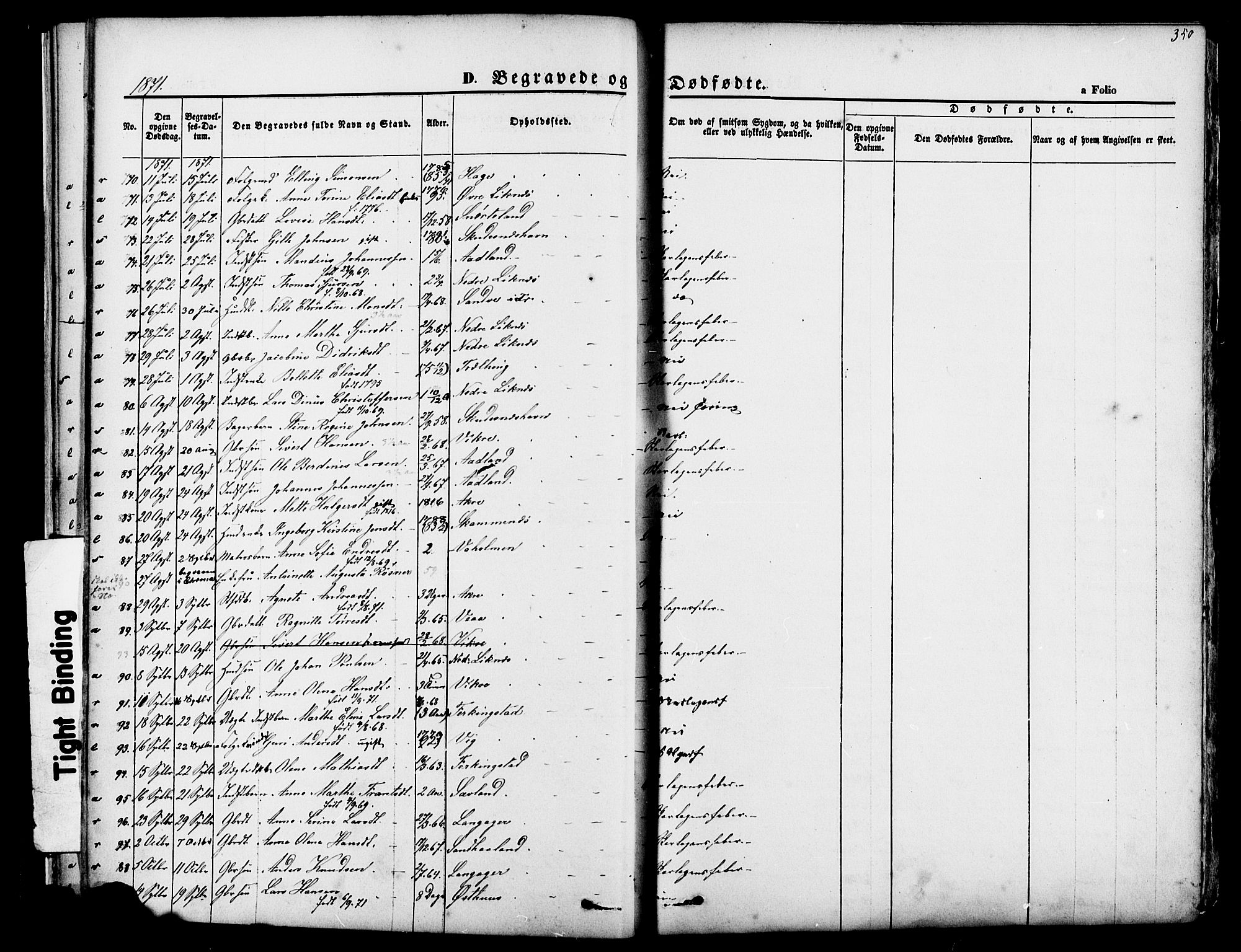 Skudenes sokneprestkontor, AV/SAST-A -101849/H/Ha/Haa/L0006: Ministerialbok nr. A 4, 1864-1881, s. 350