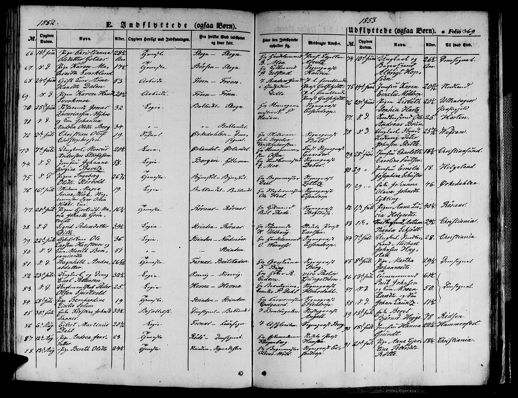 Ministerialprotokoller, klokkerbøker og fødselsregistre - Sør-Trøndelag, SAT/A-1456/602/L0137: Klokkerbok nr. 602C05, 1846-1856, s. 369