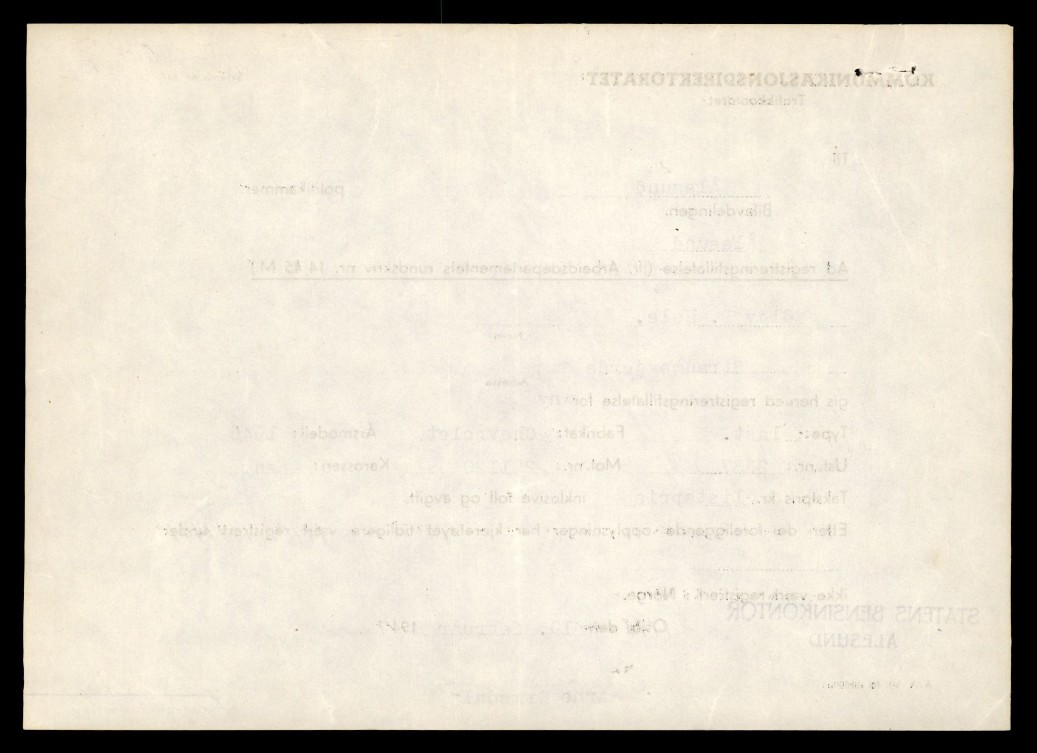 Møre og Romsdal vegkontor - Ålesund trafikkstasjon, AV/SAT-A-4099/F/Fe/L0034: Registreringskort for kjøretøy T 12500 - T 12652, 1927-1998, s. 2889