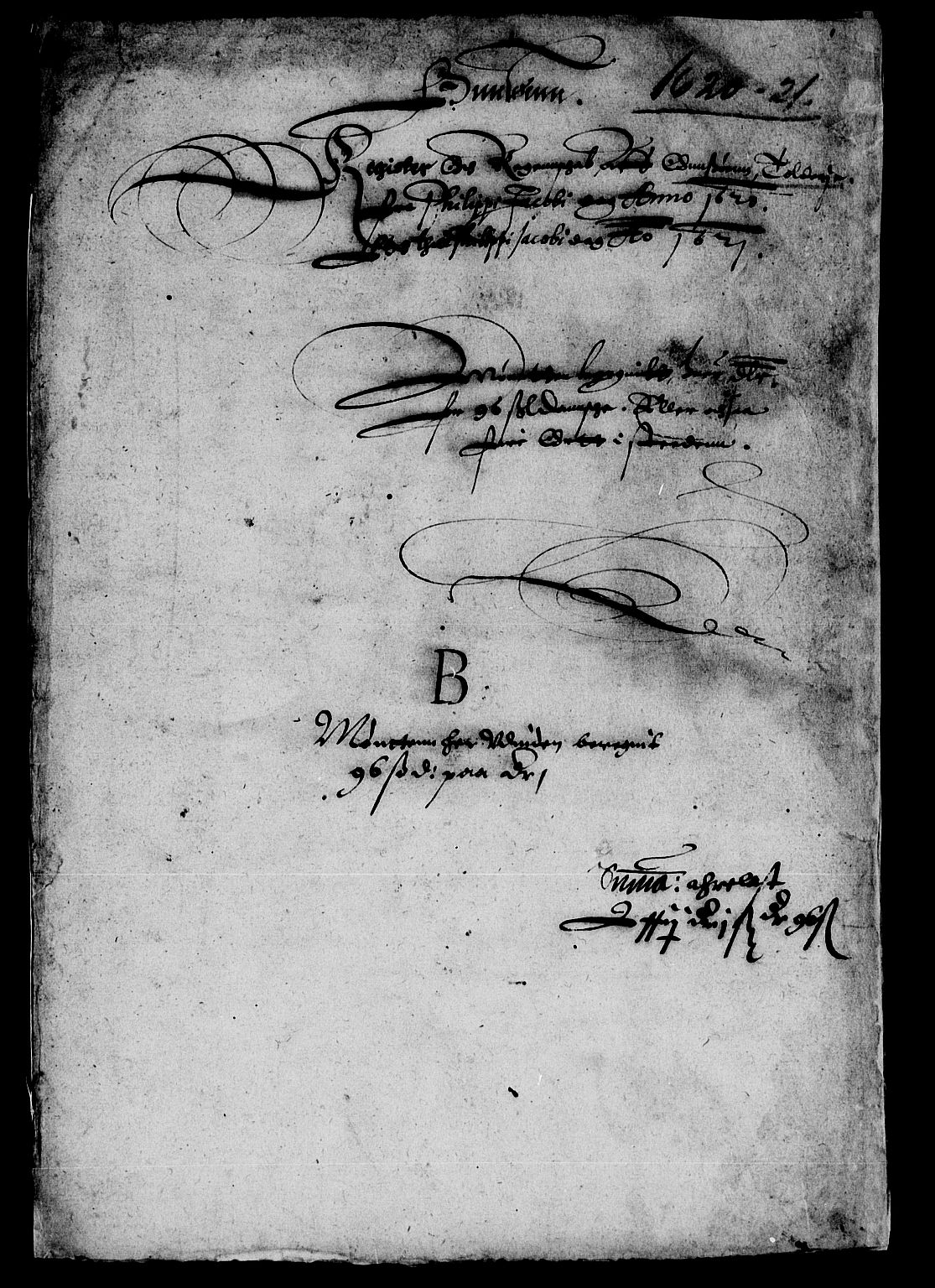 Rentekammeret inntil 1814, Reviderte regnskaper, Lensregnskaper, AV/RA-EA-5023/R/Rb/Rba/L0054: Akershus len, 1620-1621