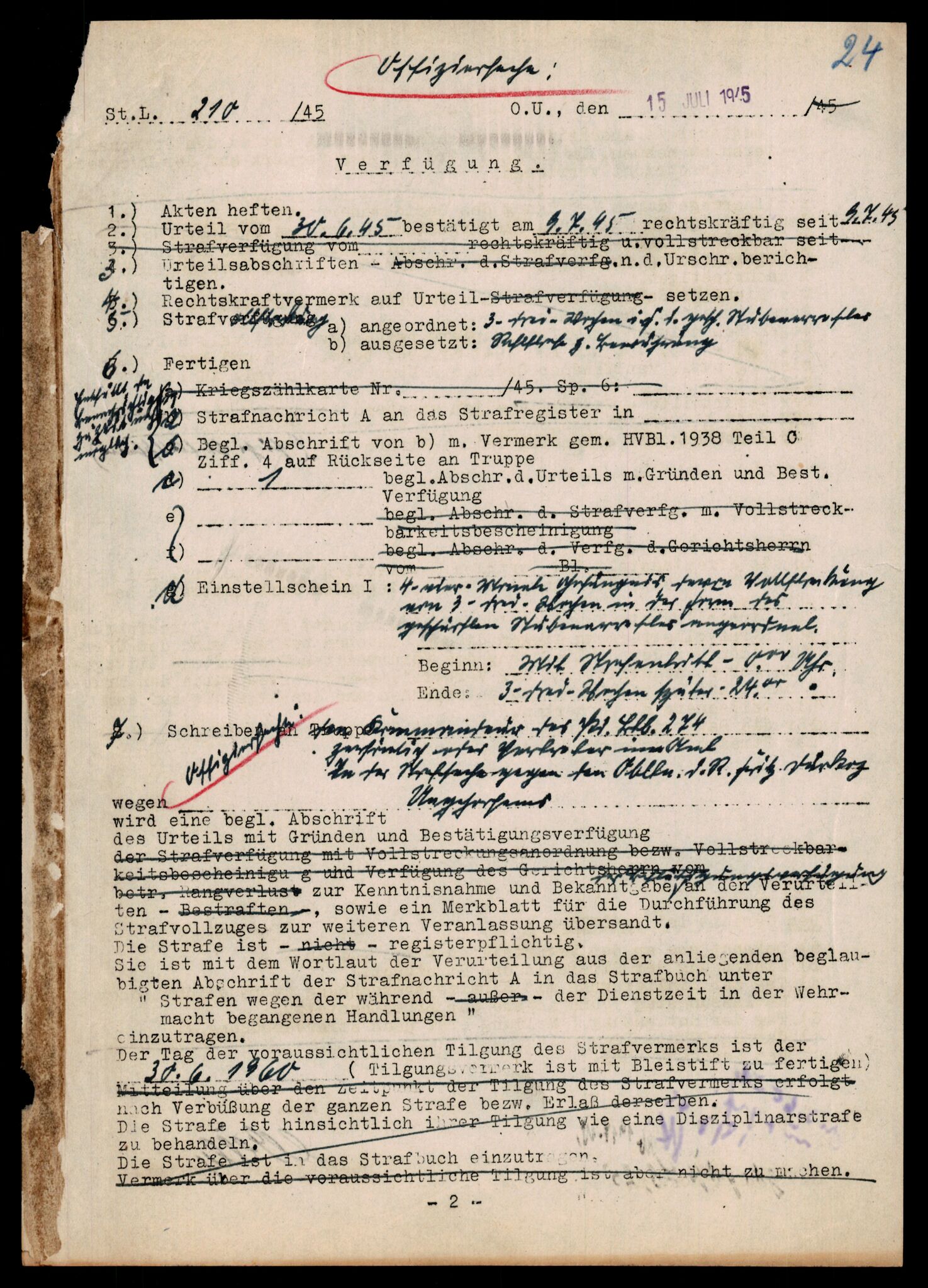 Forsvarets Overkommando. 2 kontor. Arkiv 11.4. Spredte tyske arkivsaker, AV/RA-RAFA-7031/D/Dar/Darc/L0019: FO.II, 1945, s. 1241