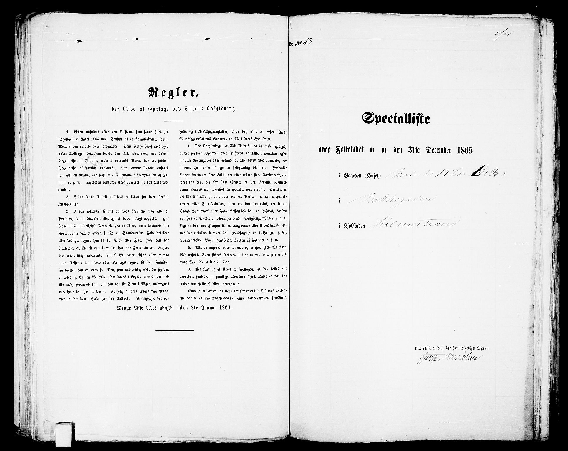 RA, Folketelling 1865 for 0702B Botne prestegjeld, Holmestrand kjøpstad, 1865, s. 133