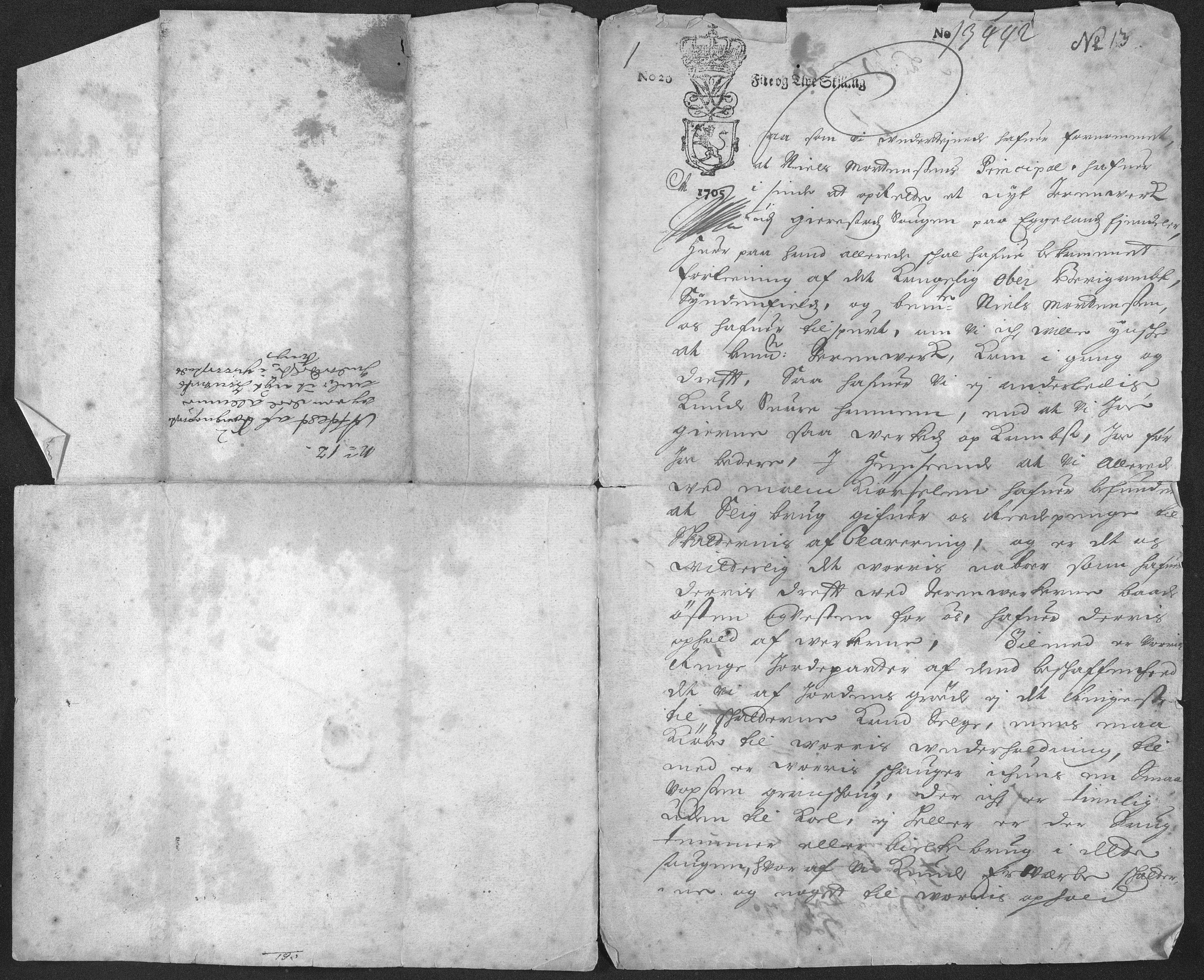 Egelands Jernverk, AAKS/PA-1907/02/L0001: Dokument nr. 1 - 40 (2 mapper), 1705-1725