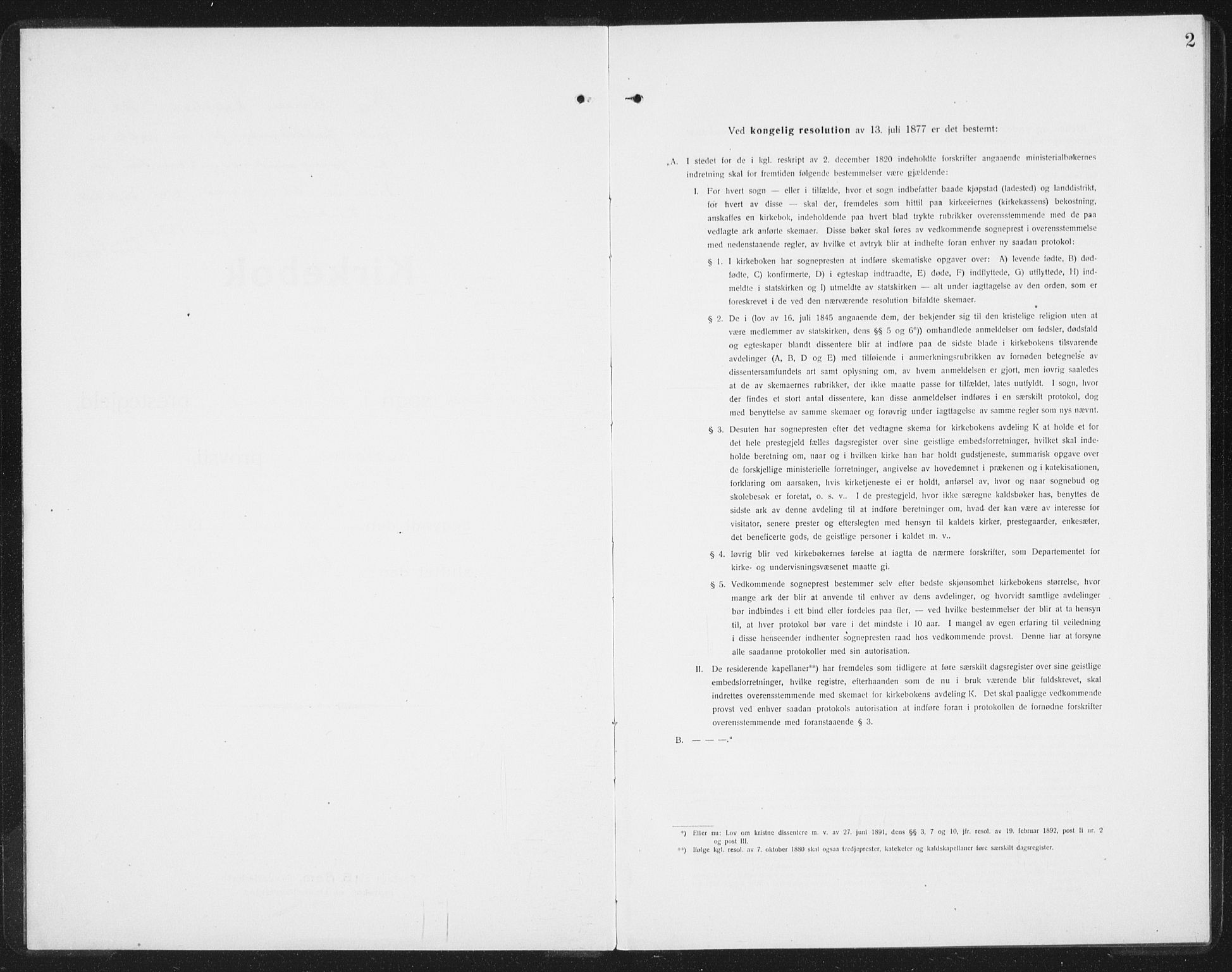 Ministerialprotokoller, klokkerbøker og fødselsregistre - Nordland, SAT/A-1459/886/L1226: Klokkerbok nr. 886C03, 1916-1935, s. 2
