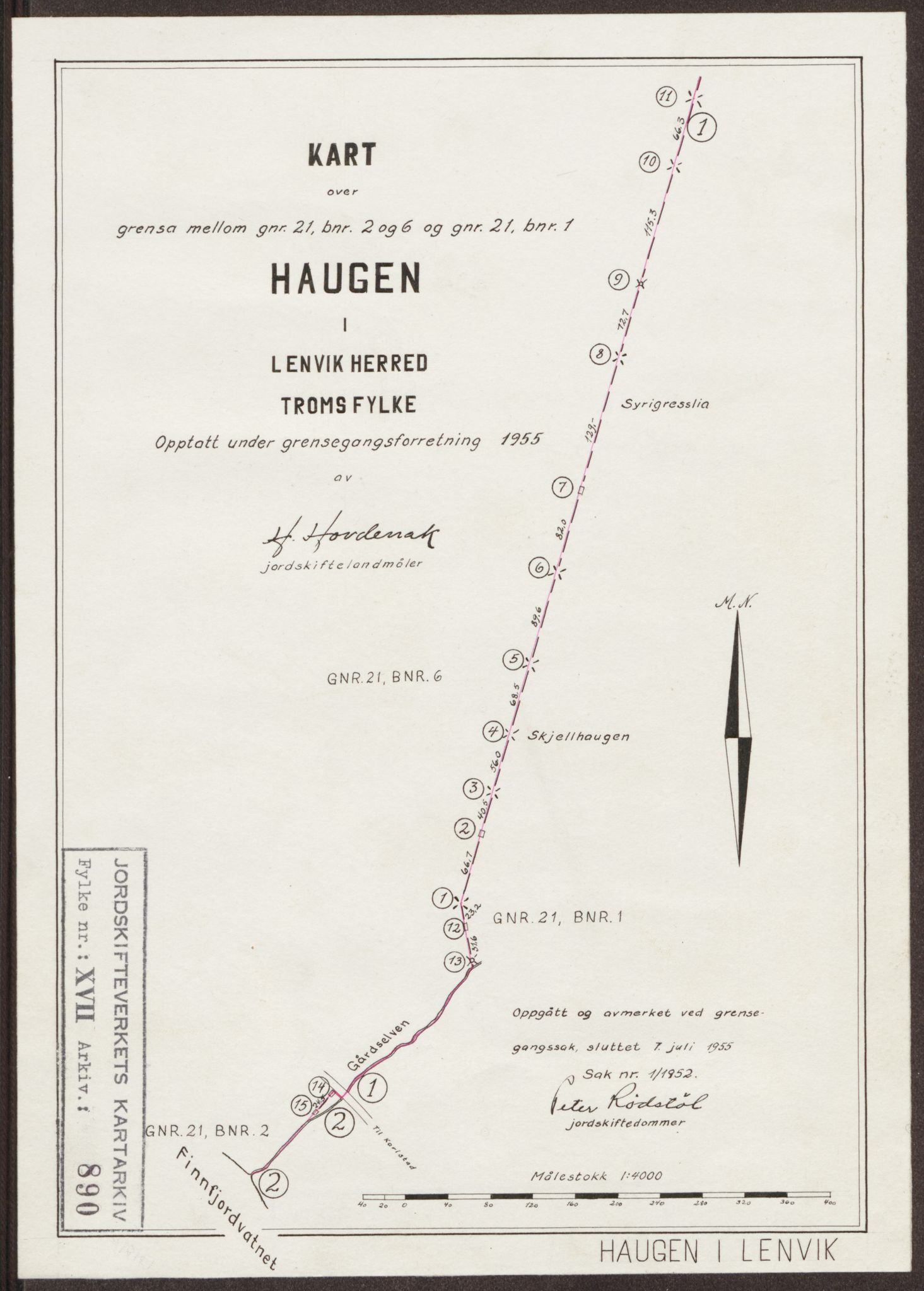 Jordskifteverkets kartarkiv, RA/S-3929/T, 1859-1988, s. 1070