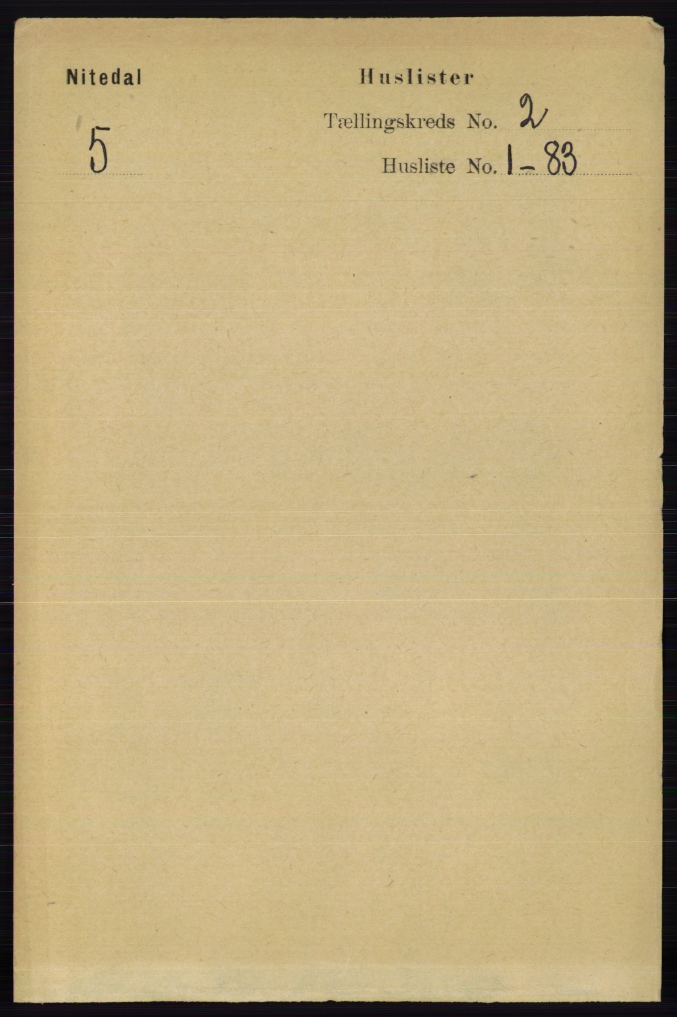 RA, Folketelling 1891 for 0233 Nittedal herred, 1891, s. 501