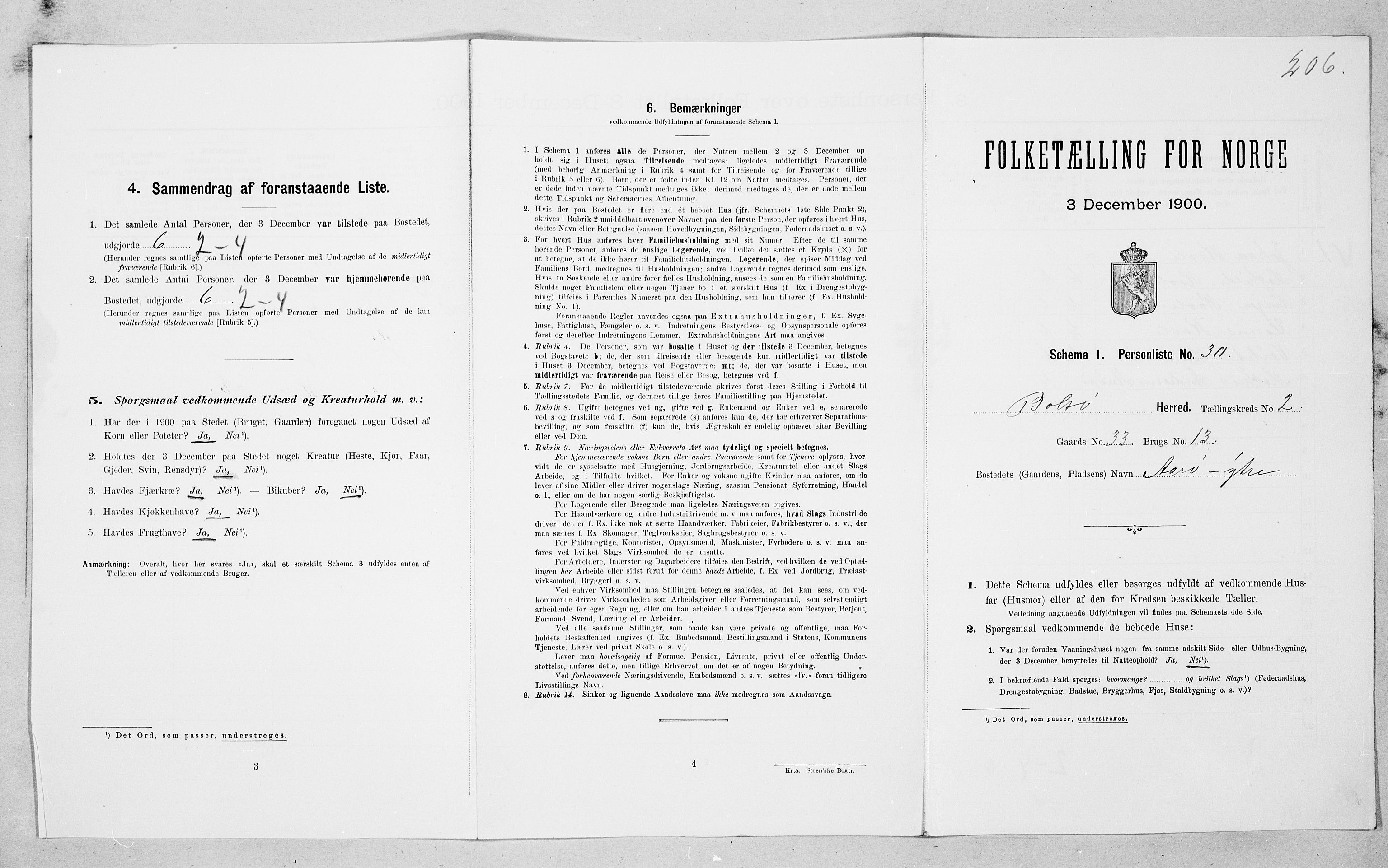 SAT, Folketelling 1900 for 1544 Bolsøy herred, 1900, s. 391