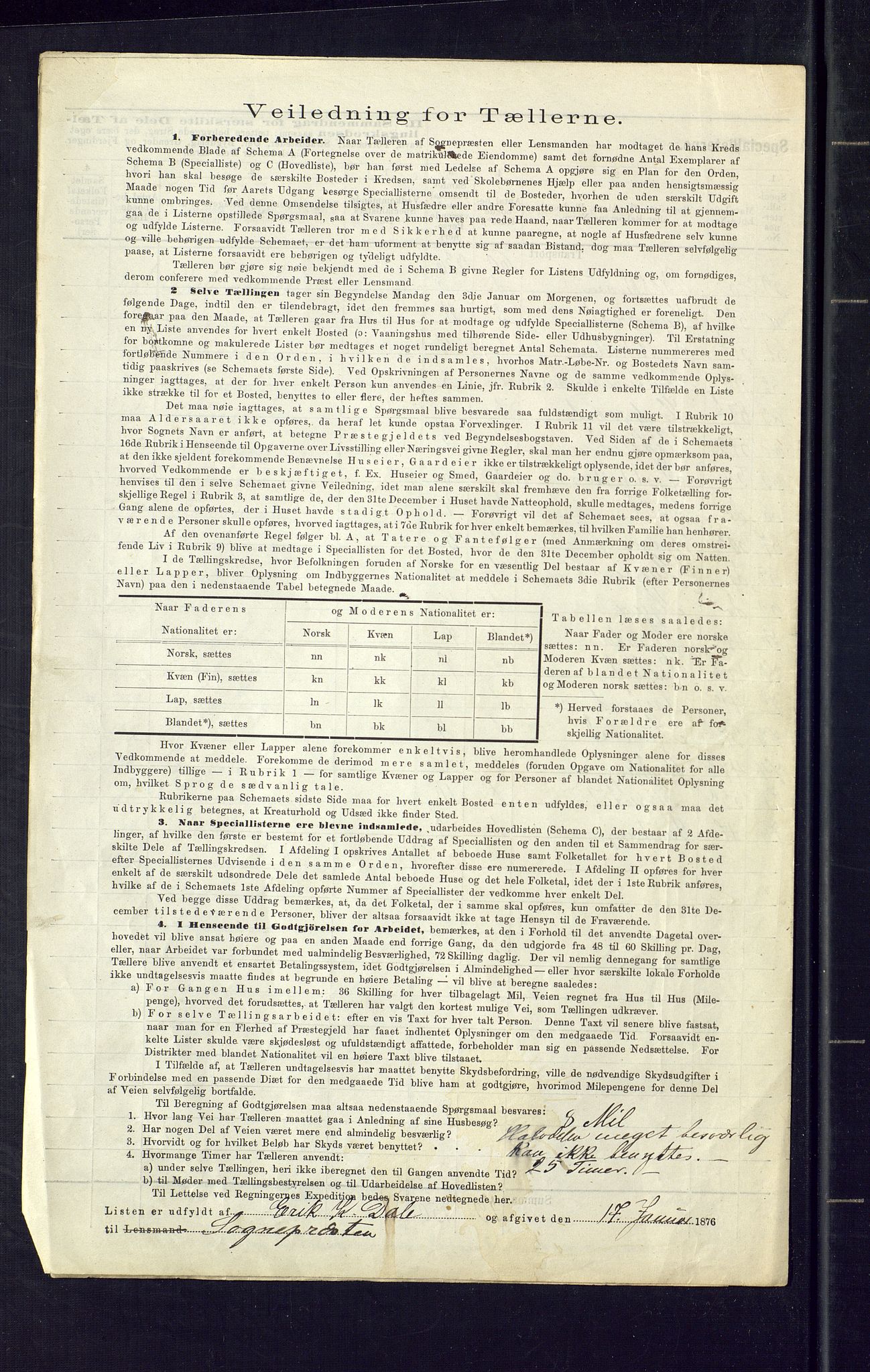 SAKO, Folketelling 1875 for 0828P Seljord prestegjeld, 1875, s. 20