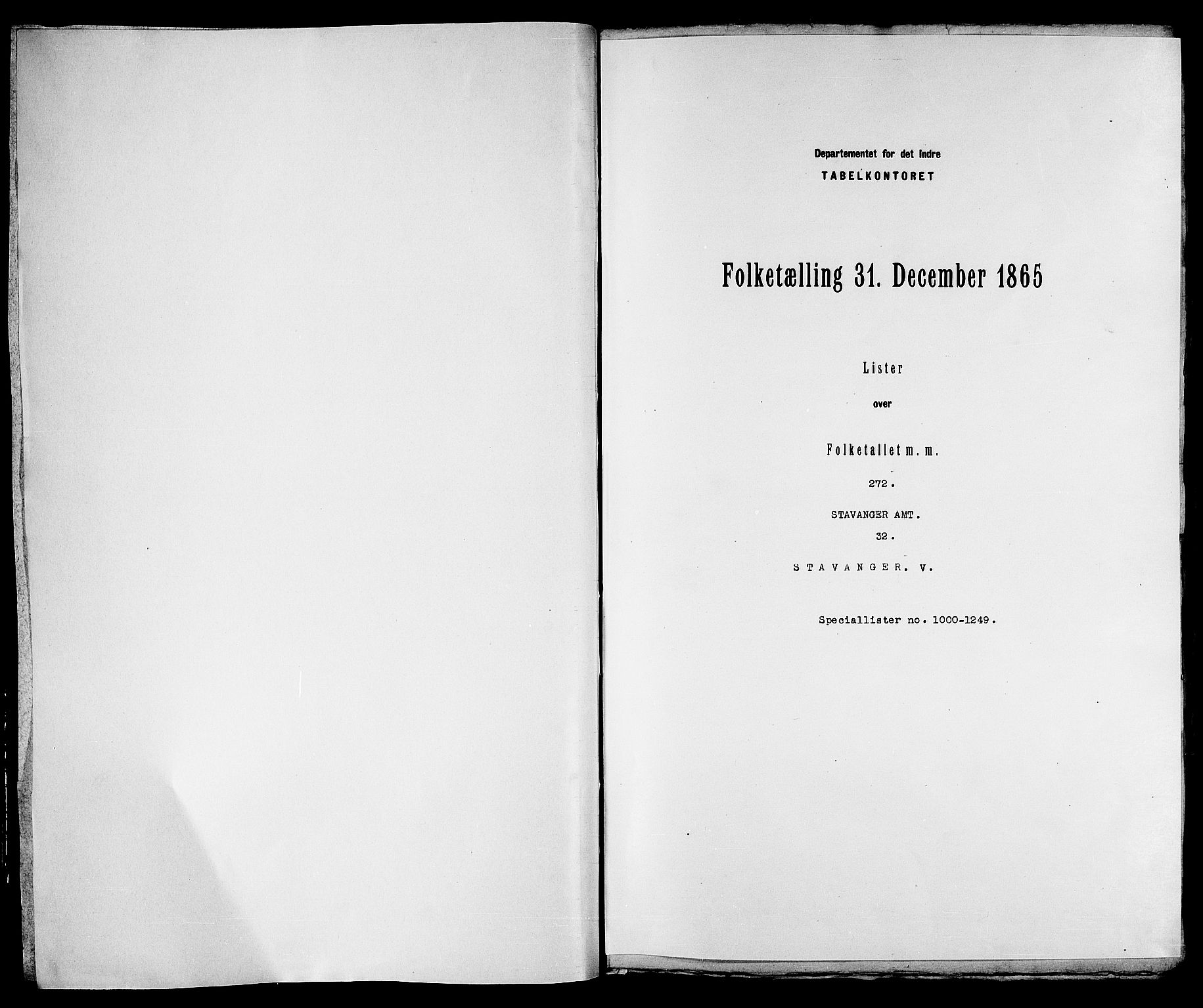 RA, Folketelling 1865 for 1103 Stavanger kjøpstad, 1865, s. 2020