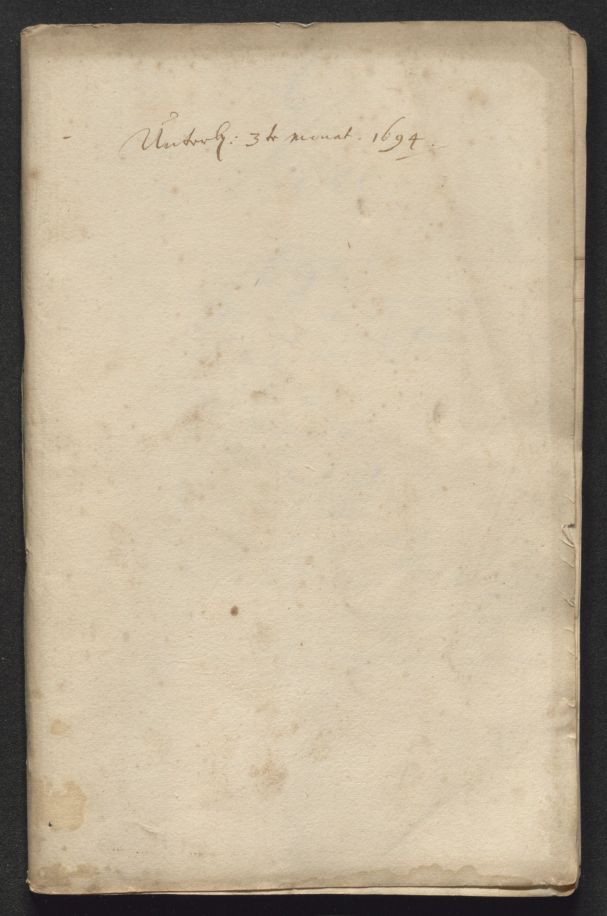 Kongsberg Sølvverk 1623-1816, SAKO/EA-3135/001/D/Dc/Dcd/L0067: Utgiftsregnskap for gruver m.m. , 1694, s. 90
