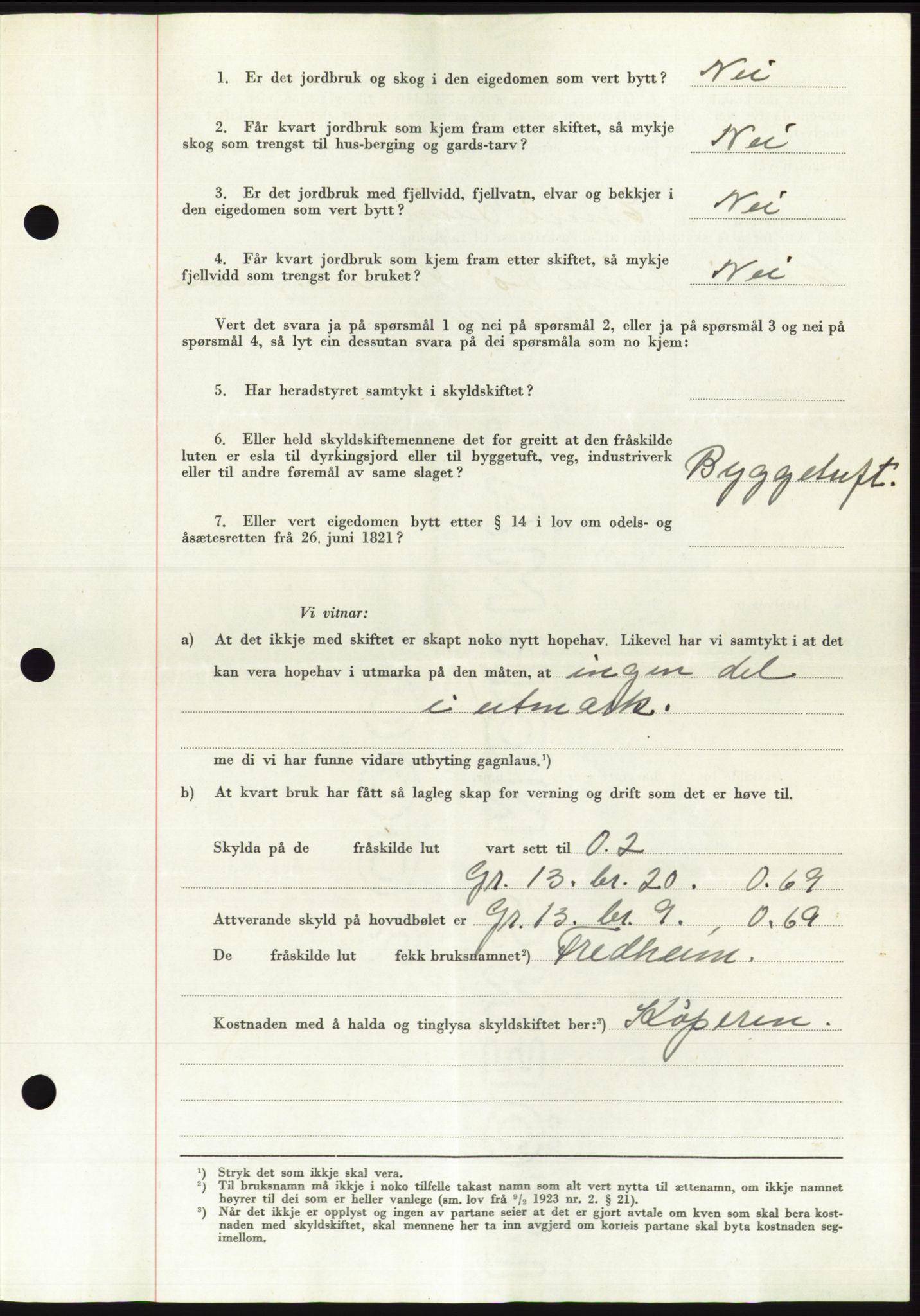 Søre Sunnmøre sorenskriveri, AV/SAT-A-4122/1/2/2C/L0090: Pantebok nr. 16A, 1951-1951, Dagboknr: 1863/1951