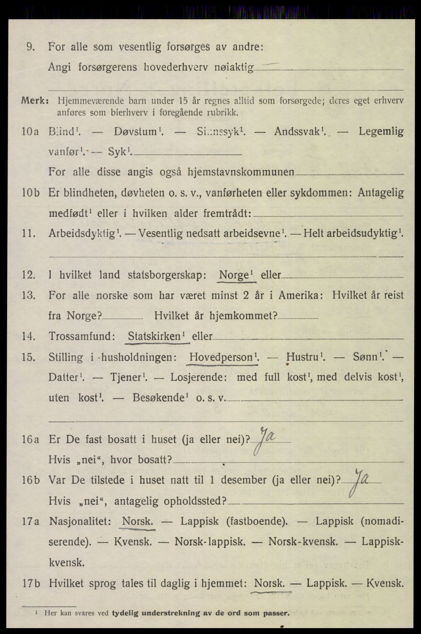 SAT, Folketelling 1920 for 1718 Leksvik herred, 1920, s. 4813