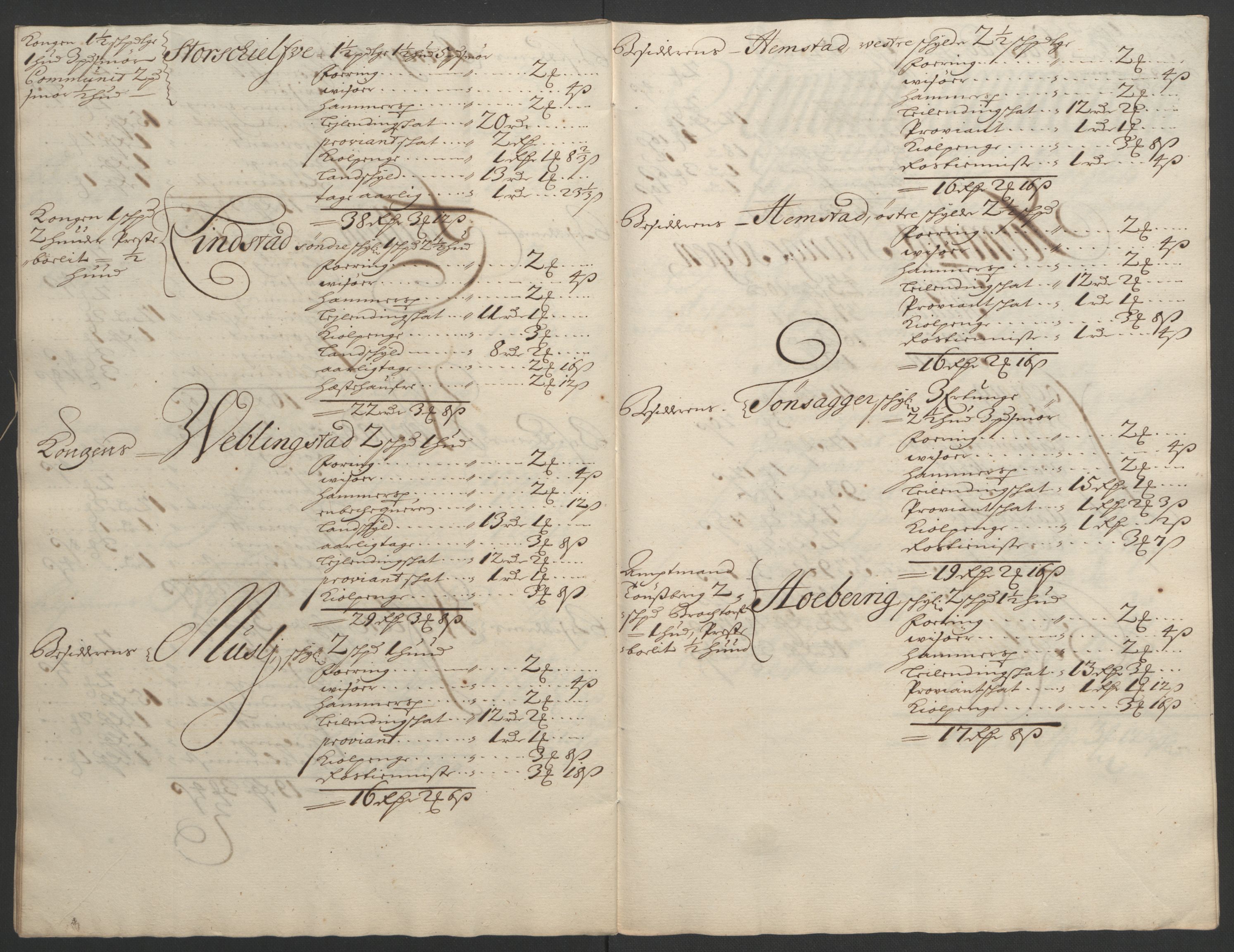 Rentekammeret inntil 1814, Reviderte regnskaper, Fogderegnskap, RA/EA-4092/R16/L1036: Fogderegnskap Hedmark, 1695-1696, s. 132