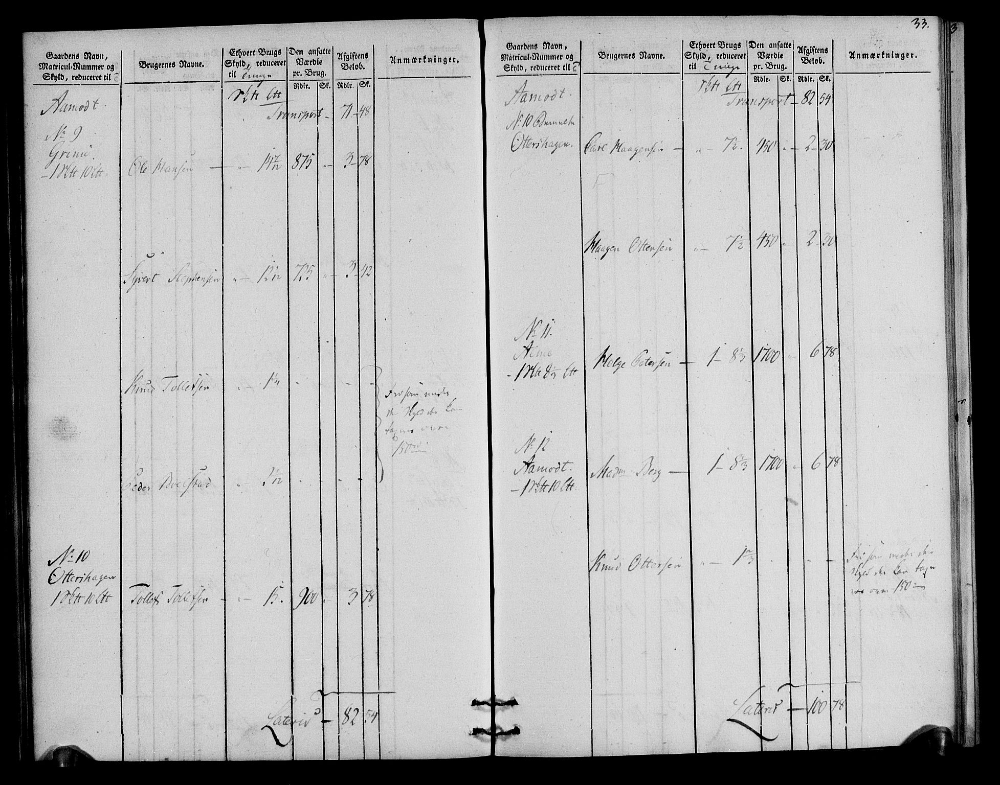 Rentekammeret inntil 1814, Realistisk ordnet avdeling, AV/RA-EA-4070/N/Ne/Nea/L0030: Østerdal fogderi. Oppebørselsregister, 1803-1804, s. 35