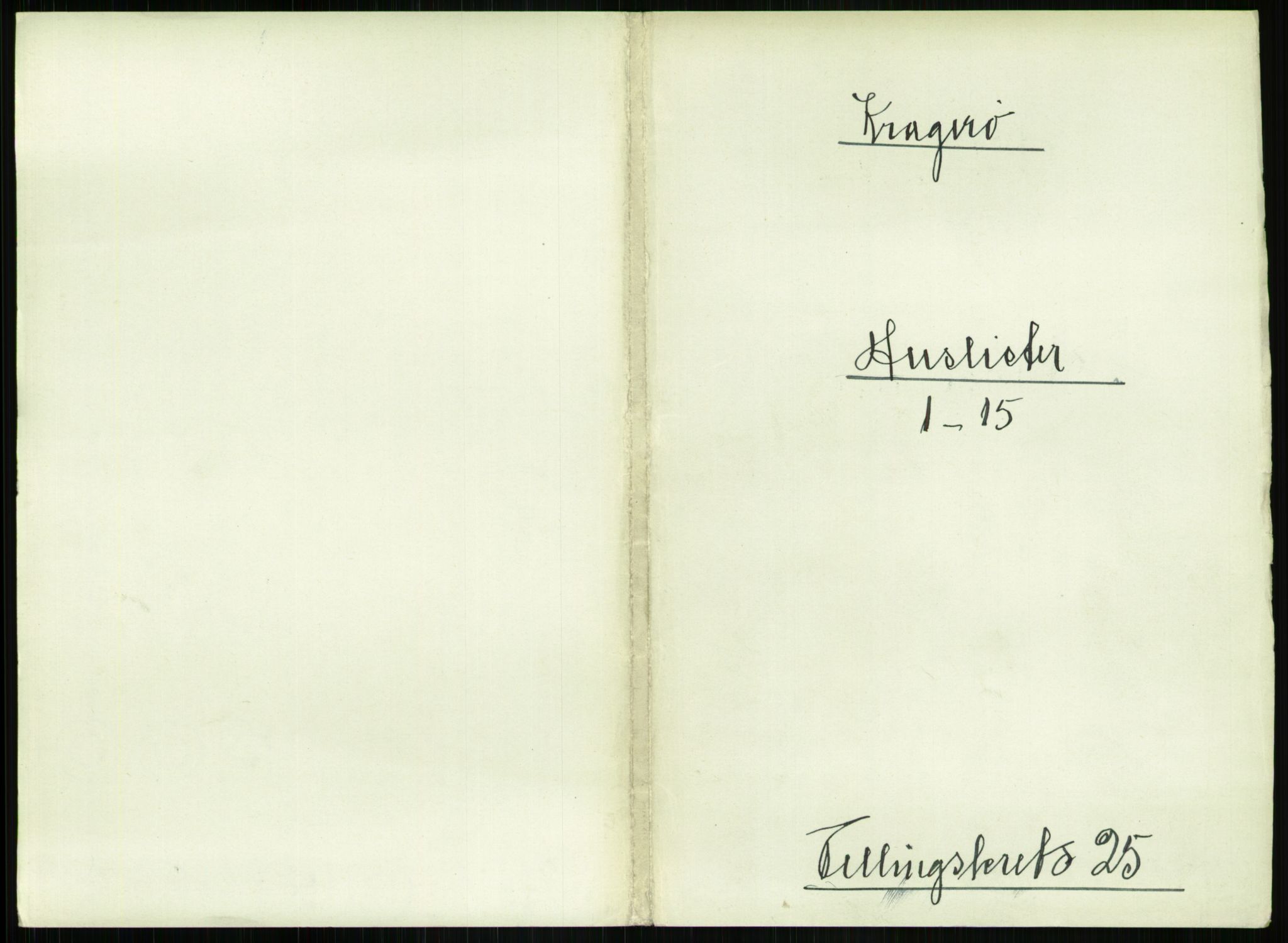 RA, Folketelling 1891 for 0801 Kragerø kjøpstad, 1891, s. 928