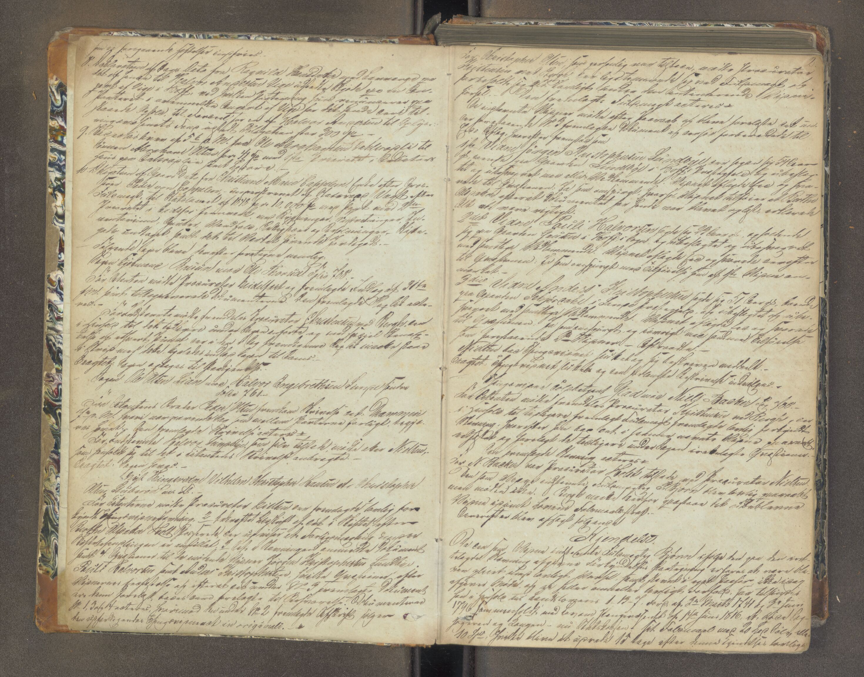 Nordre Jarlsberg sorenskriveri, AV/SAKO-A-80/F/Fa/Faa/L0039: Tingbok, 1848-1851, s. 1b-2a