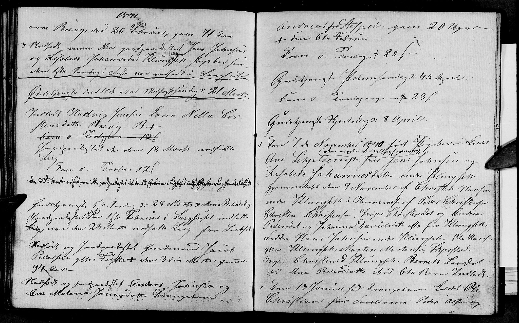 Ministerialprotokoller, klokkerbøker og fødselsregistre - Nordland, AV/SAT-A-1459/852/L0751: Klokkerbok nr. 852C02, 1837-1841