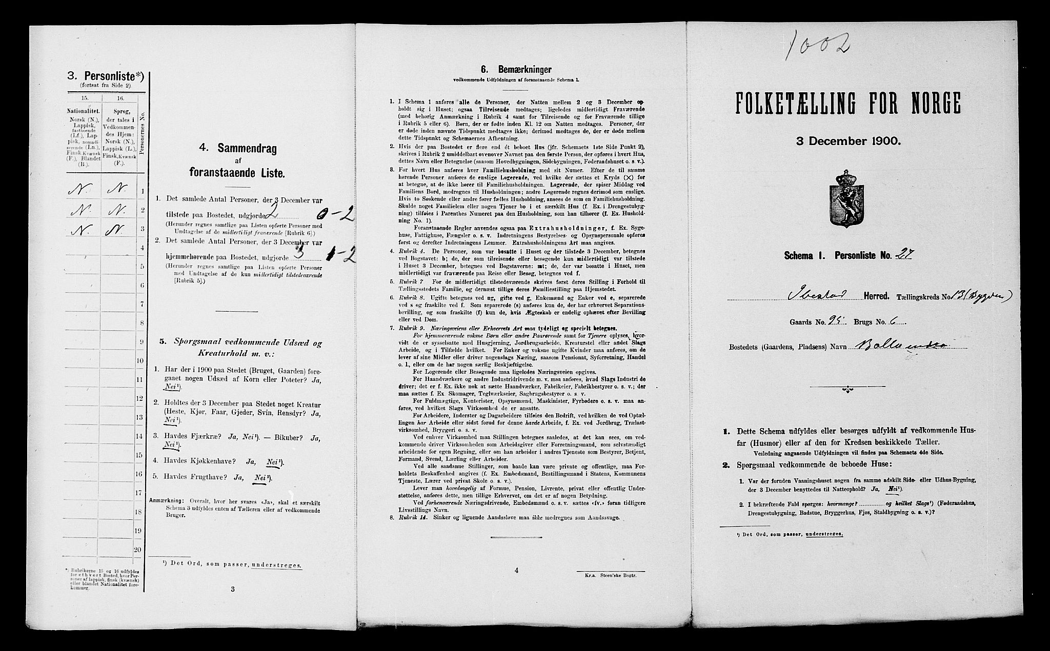 SATØ, Folketelling 1900 for 1917 Ibestad herred, 1900, s. 1707
