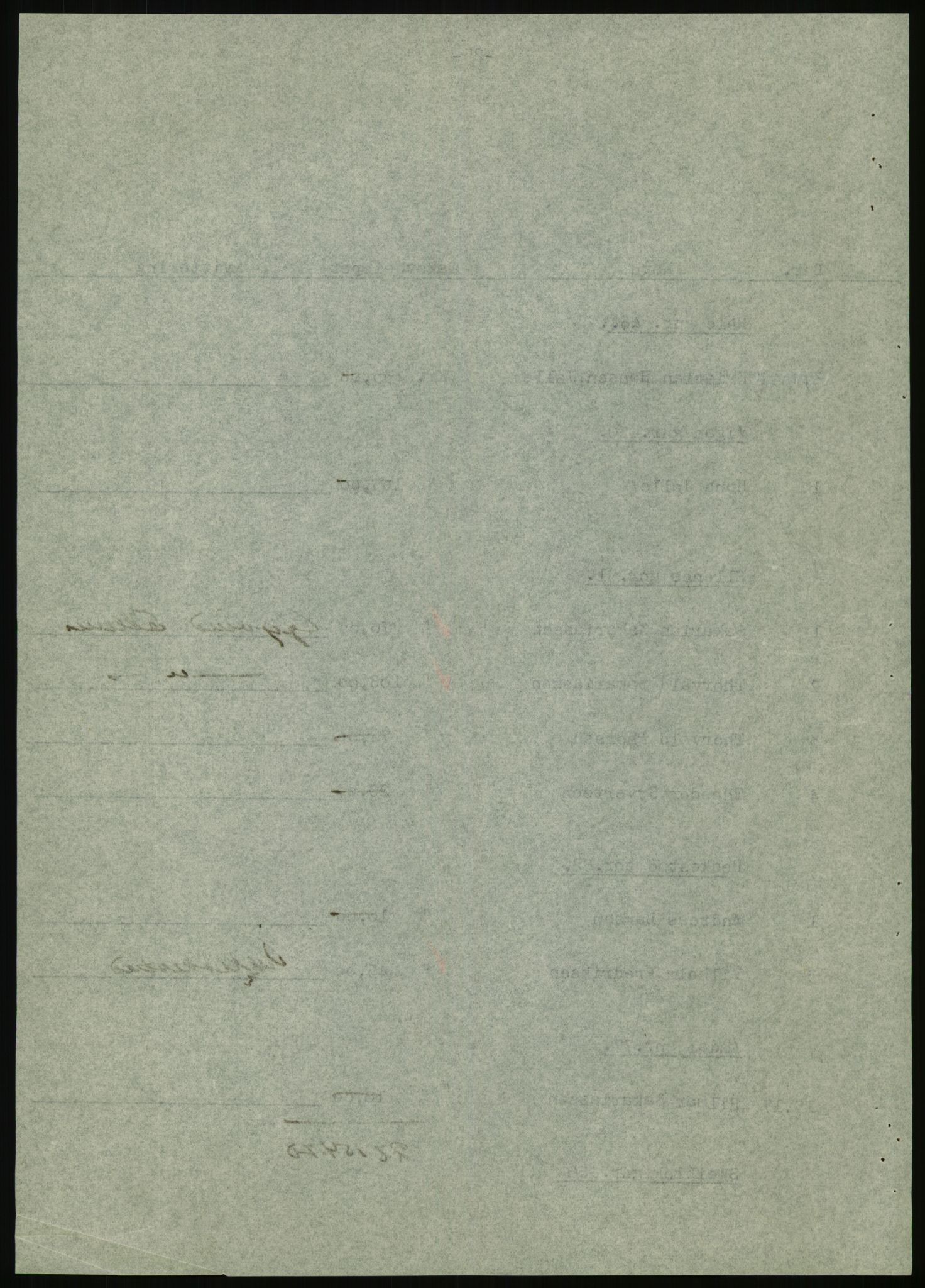 Forsvarsdepartementet, 10. kontor / Oppgjørskontoret, AV/RA-RAFA-1225/D/Db/L0180: Lista oppgjørskontor, 1942-1952, s. 998