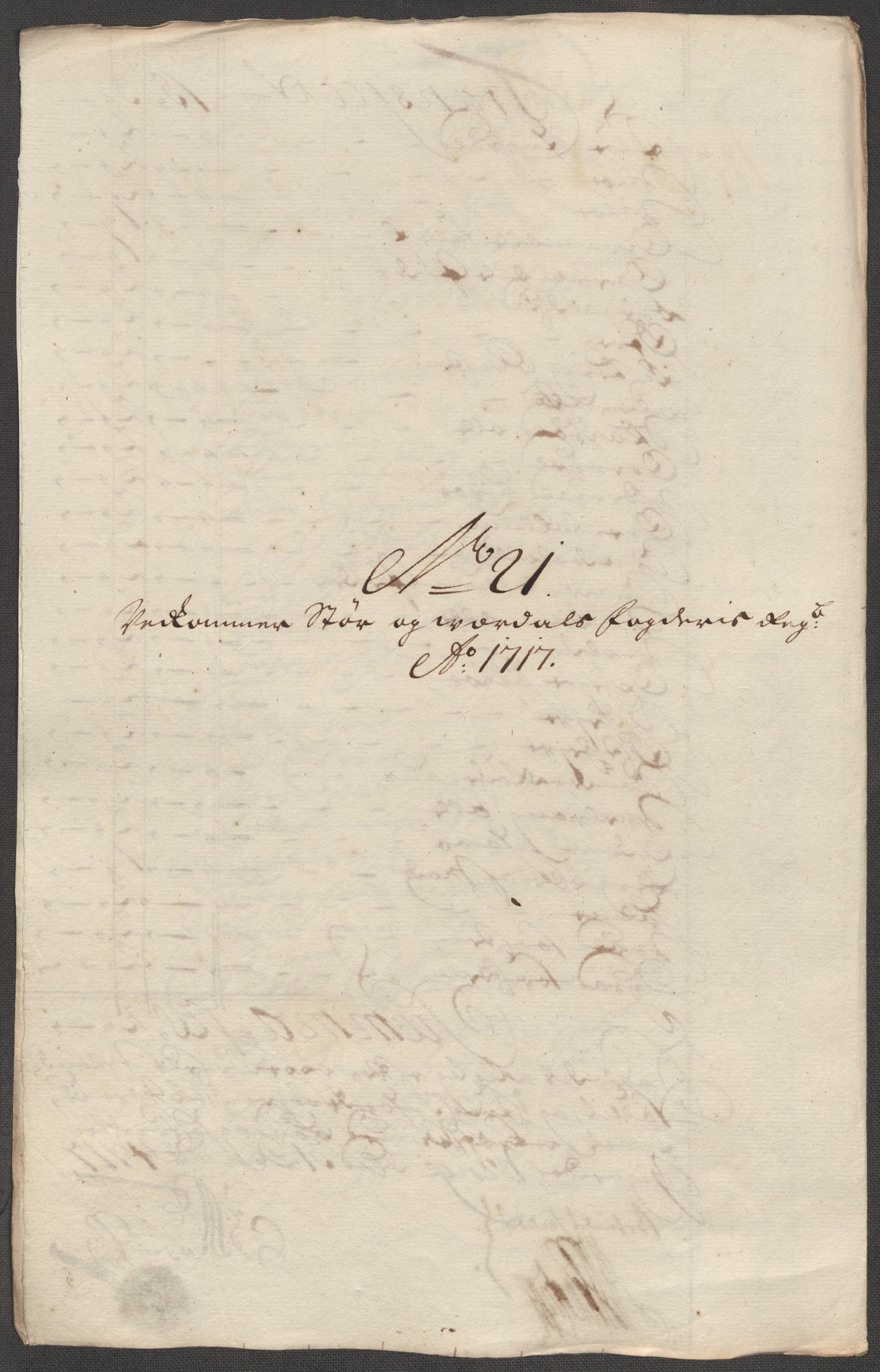 Rentekammeret inntil 1814, Reviderte regnskaper, Fogderegnskap, RA/EA-4092/R62/L4207: Fogderegnskap Stjørdal og Verdal, 1717, s. 226