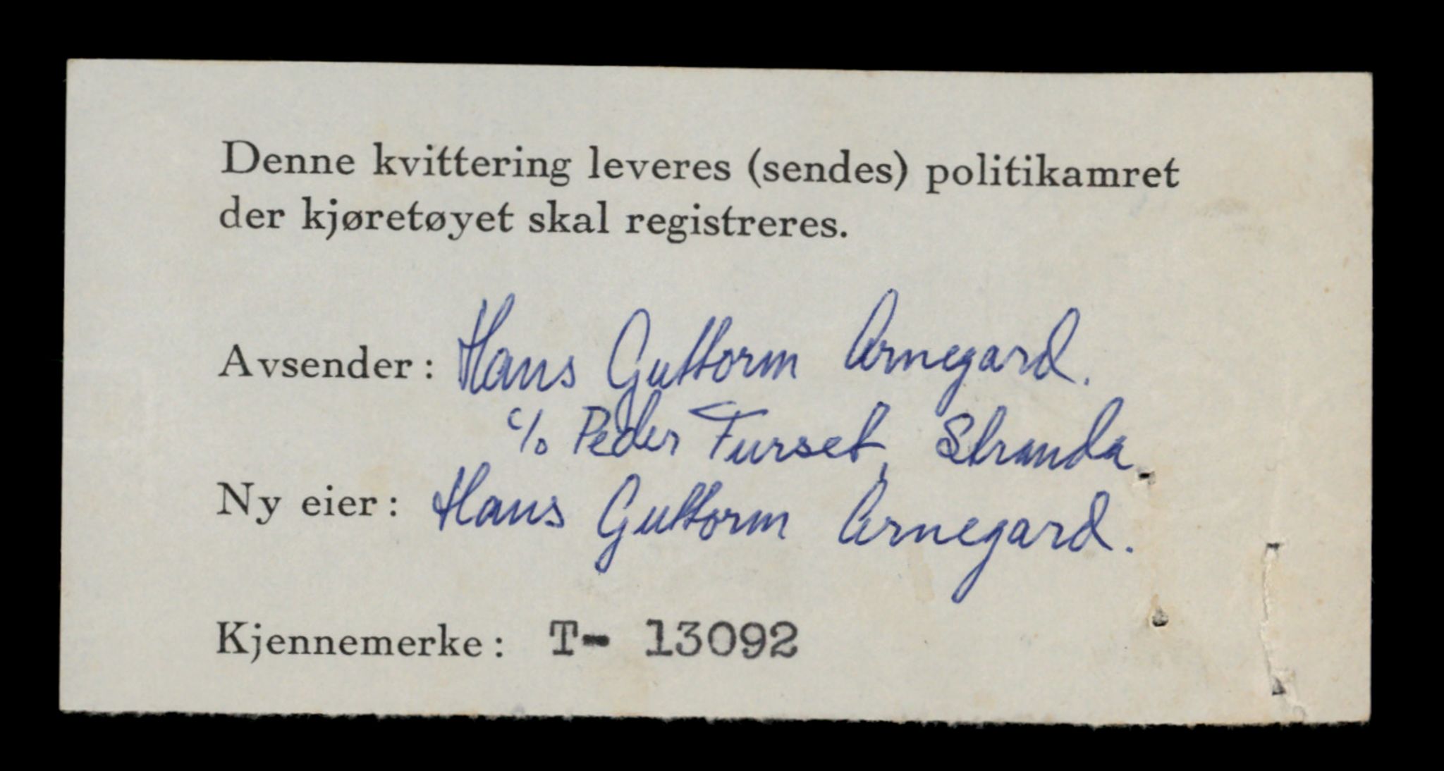 Møre og Romsdal vegkontor - Ålesund trafikkstasjon, AV/SAT-A-4099/F/Fe/L0037: Registreringskort for kjøretøy T 13031 - T 13179, 1927-1998, s. 1238