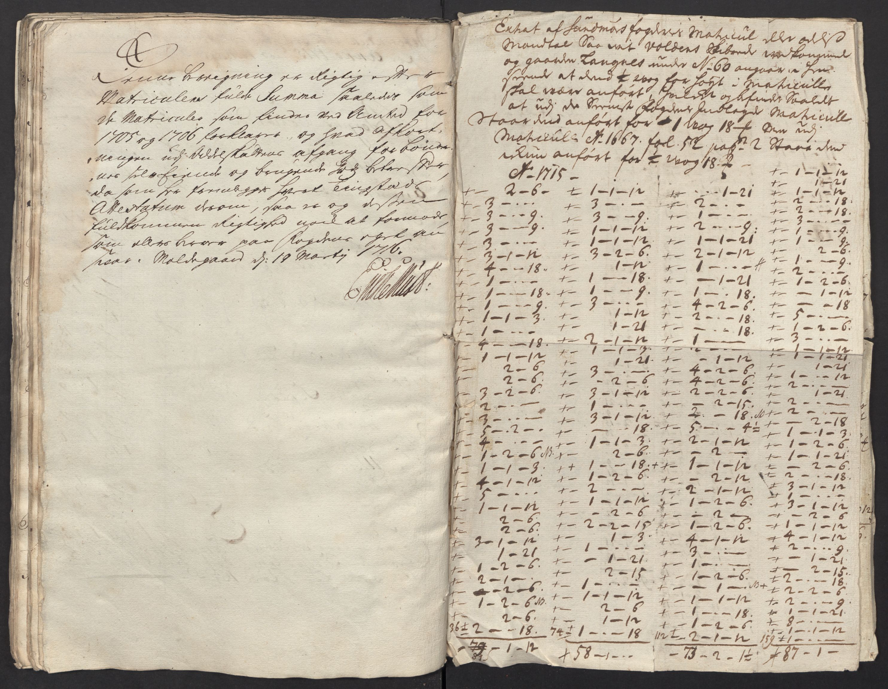 Rentekammeret inntil 1814, Reviderte regnskaper, Fogderegnskap, AV/RA-EA-4092/R54/L3567: Fogderegnskap Sunnmøre, 1715, s. 98