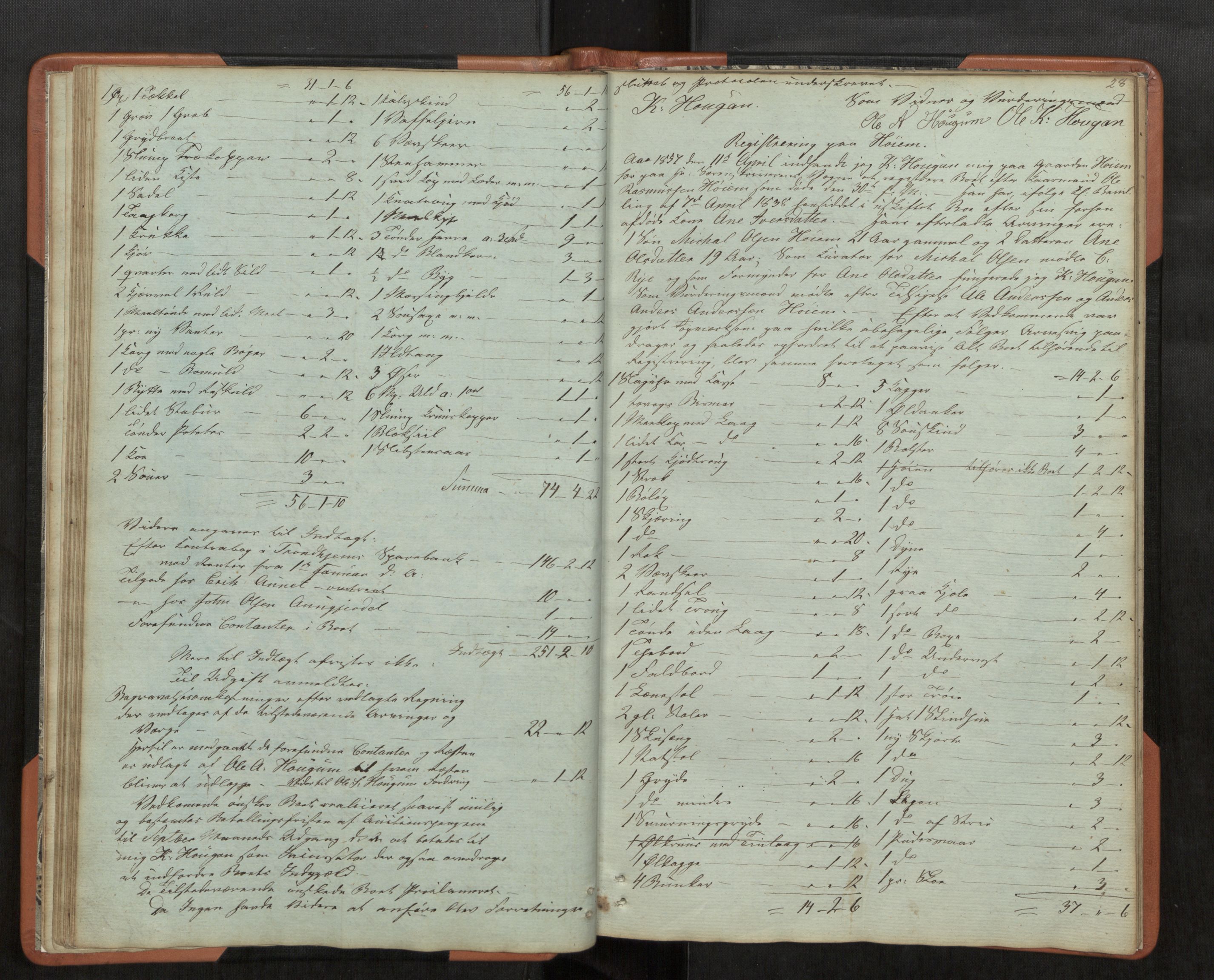 Strinda og Selbu sorenskriveri, AV/SAT-A-0015/3/3C/L0001: Skifteregistreringsprot. for Byneset, 1852-1870, s. 28