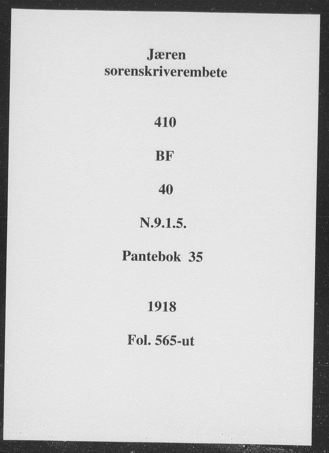 Jæren sorenskriveri, SAST/A-100310/01/4/41/41BF/L0040: Pantebok nr. 35b, 1922-1922