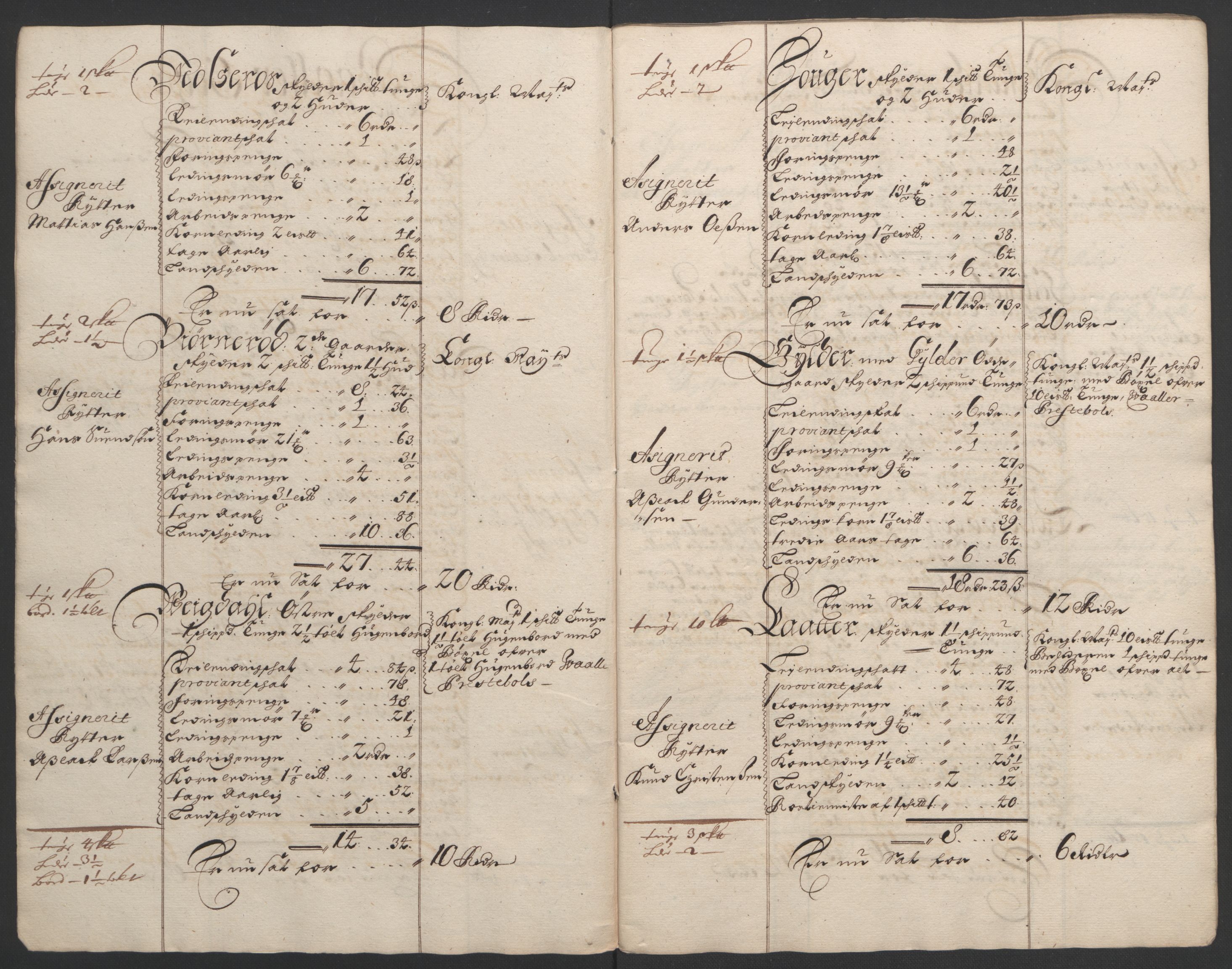 Rentekammeret inntil 1814, Reviderte regnskaper, Fogderegnskap, AV/RA-EA-4092/R02/L0108: Fogderegnskap Moss og Verne kloster, 1692-1693, s. 349