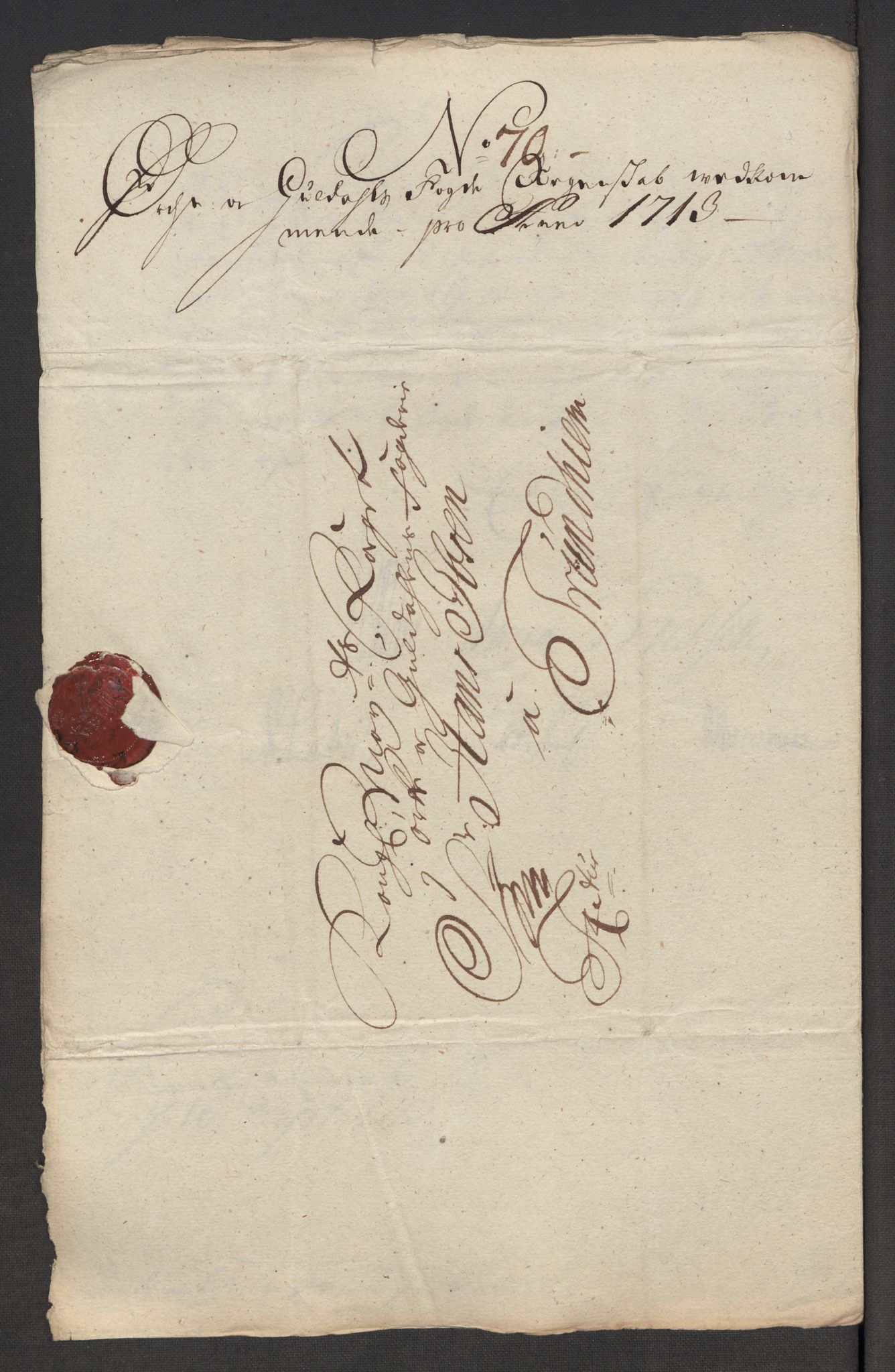 Rentekammeret inntil 1814, Reviderte regnskaper, Fogderegnskap, AV/RA-EA-4092/R60/L3964: Fogderegnskap Orkdal og Gauldal, 1713, s. 526