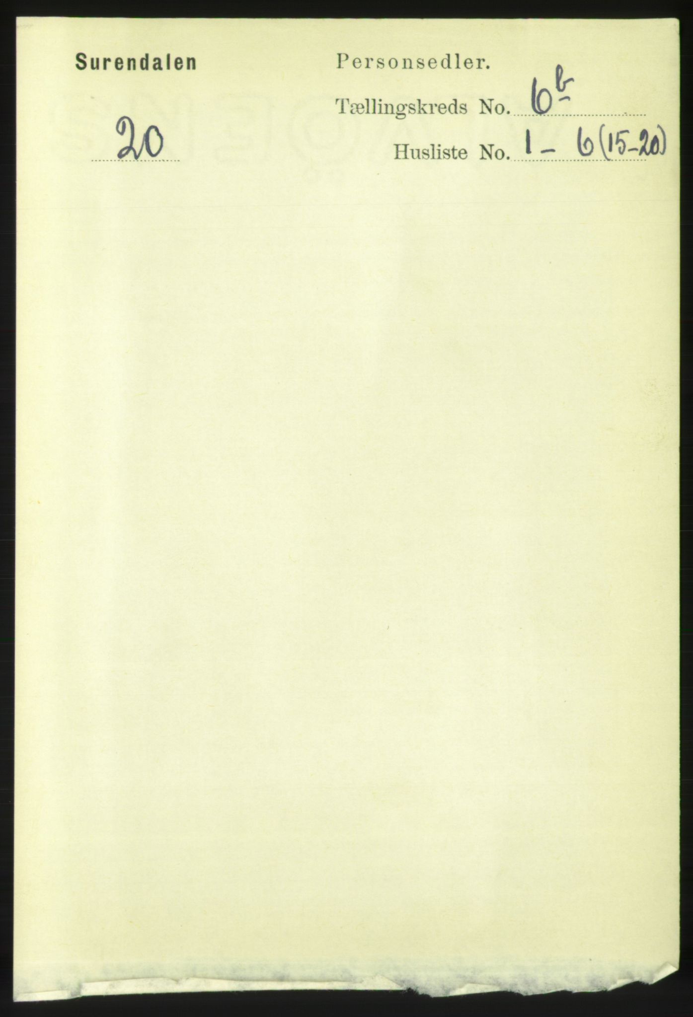 RA, Folketelling 1891 for 1566 Surnadal herred, 1891, s. 1760