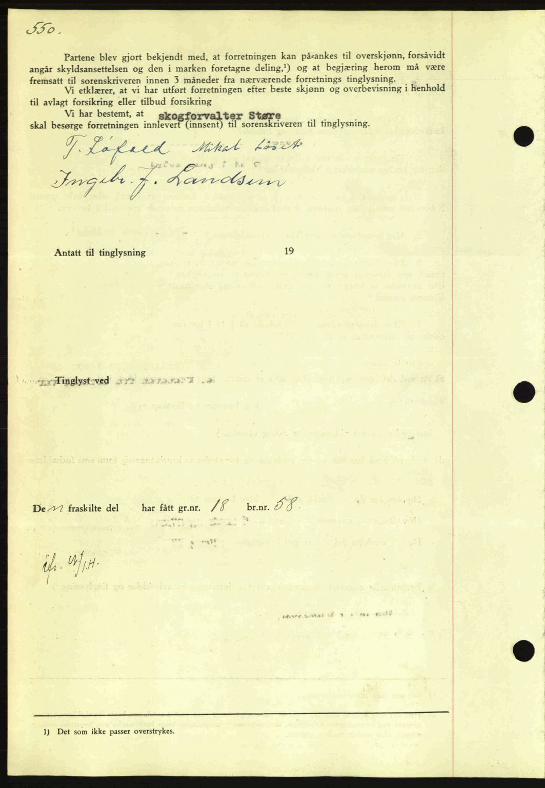 Nordmøre sorenskriveri, SAT/A-4132/1/2/2Ca: Pantebok nr. A84, 1938-1938, Dagboknr: 2214/1938