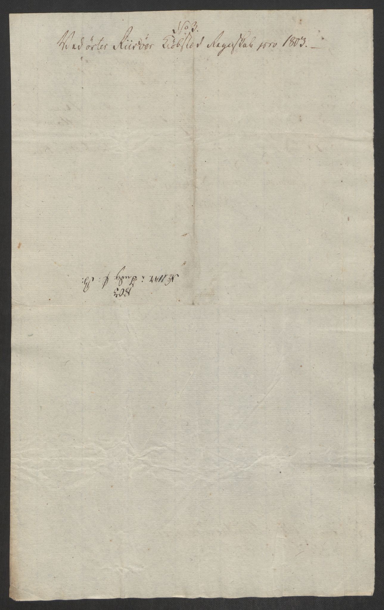 Danske Kanselli 1800-1814, AV/RA-EA-3024/K/Kk/Kka/Kkac/L0236: Kjøpstadregnskap Øster Risør, 1801-1804, s. 615