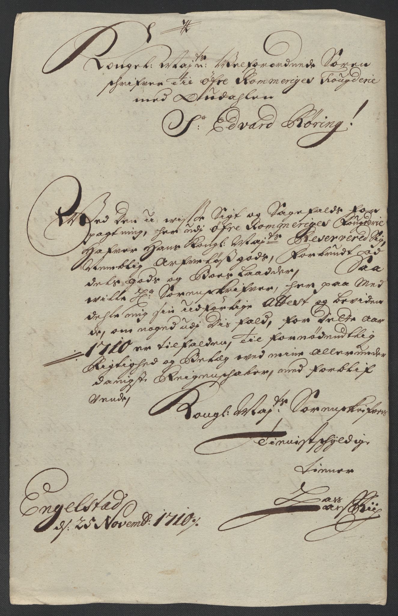 Rentekammeret inntil 1814, Reviderte regnskaper, Fogderegnskap, AV/RA-EA-4092/R12/L0720: Fogderegnskap Øvre Romerike, 1710-1711, s. 240