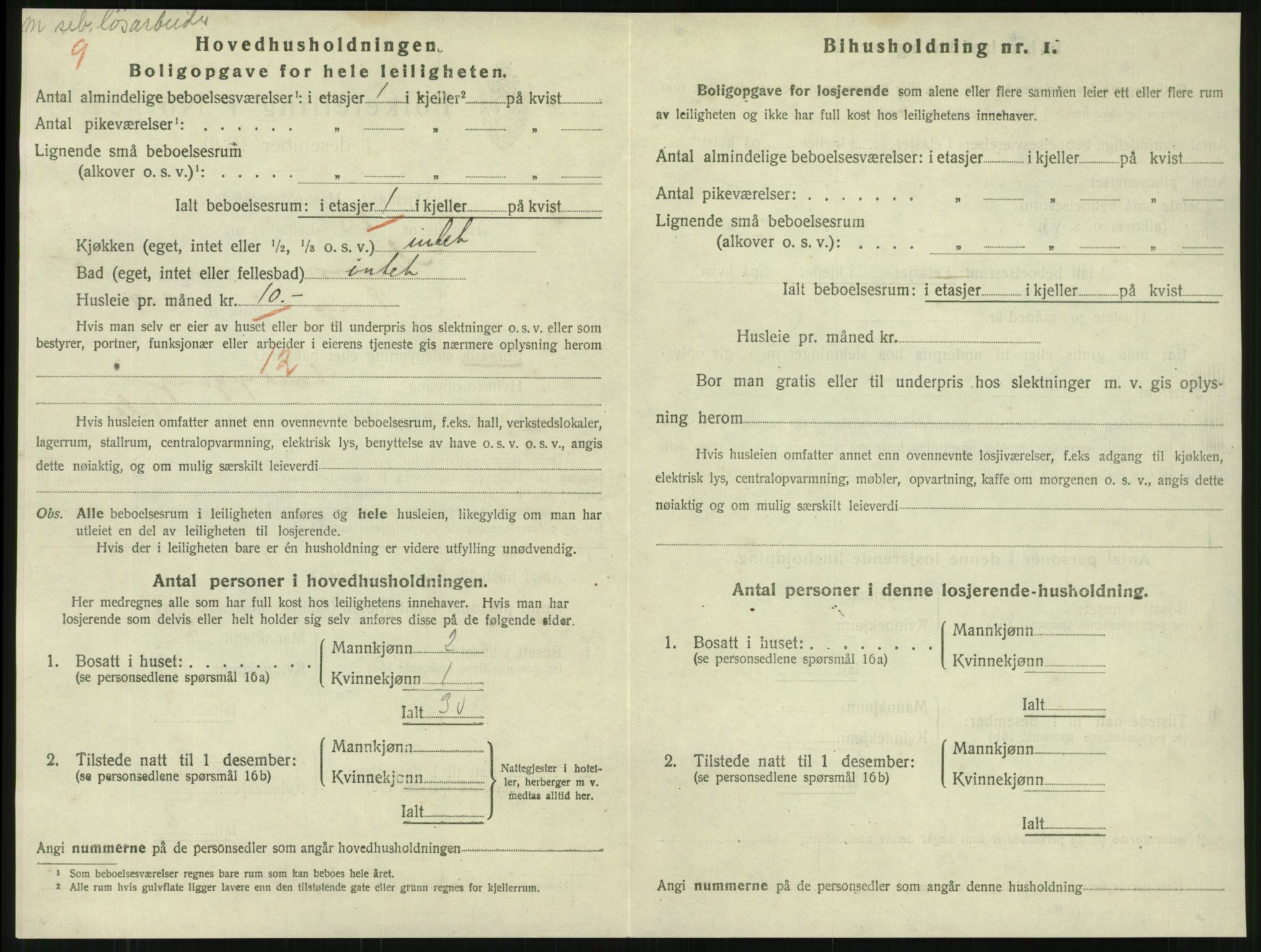 SAT, Folketelling 1920 for 1703 Namsos ladested, 1920, s. 1688
