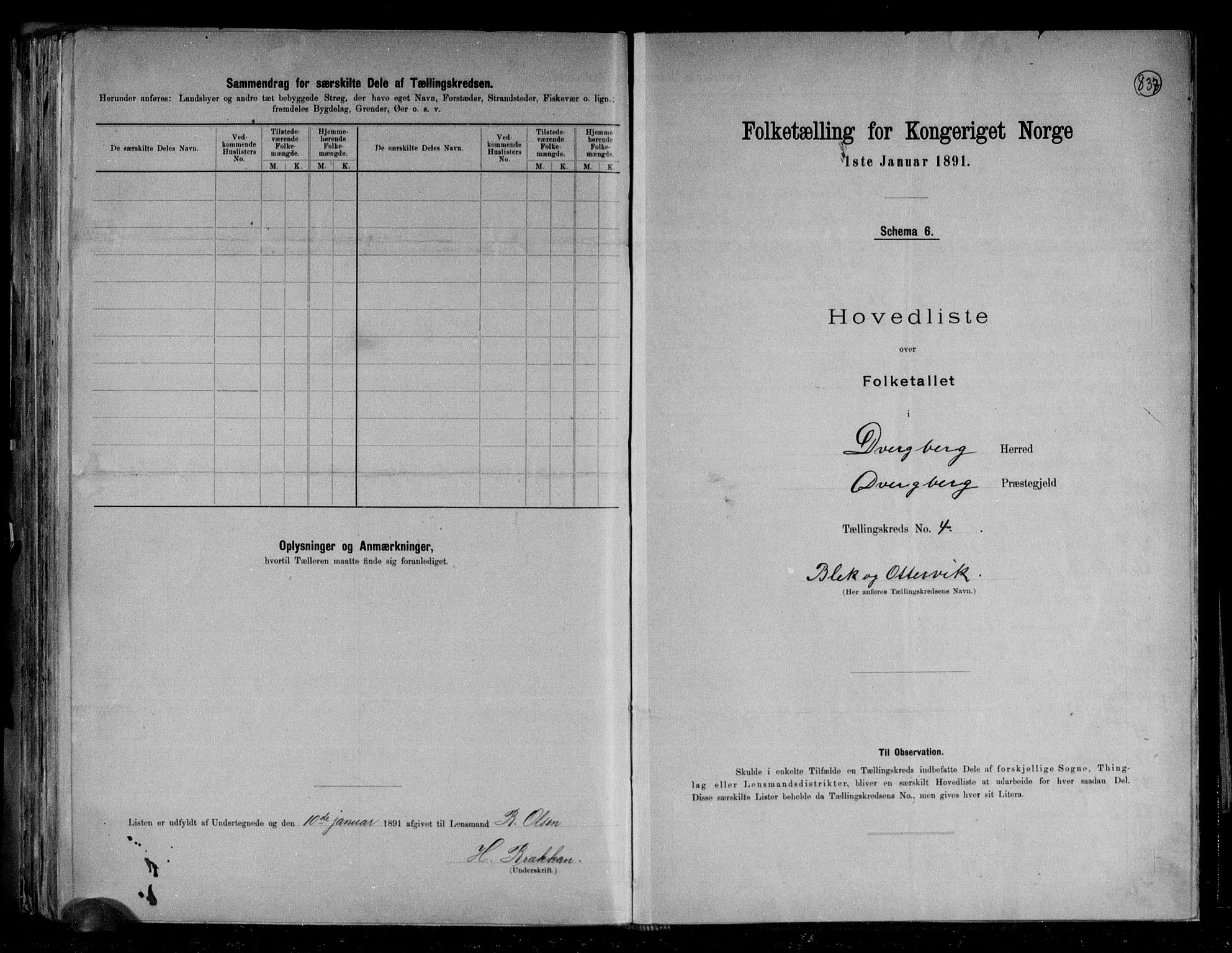 RA, Folketelling 1891 for 1872 Dverberg herred, 1891, s. 10