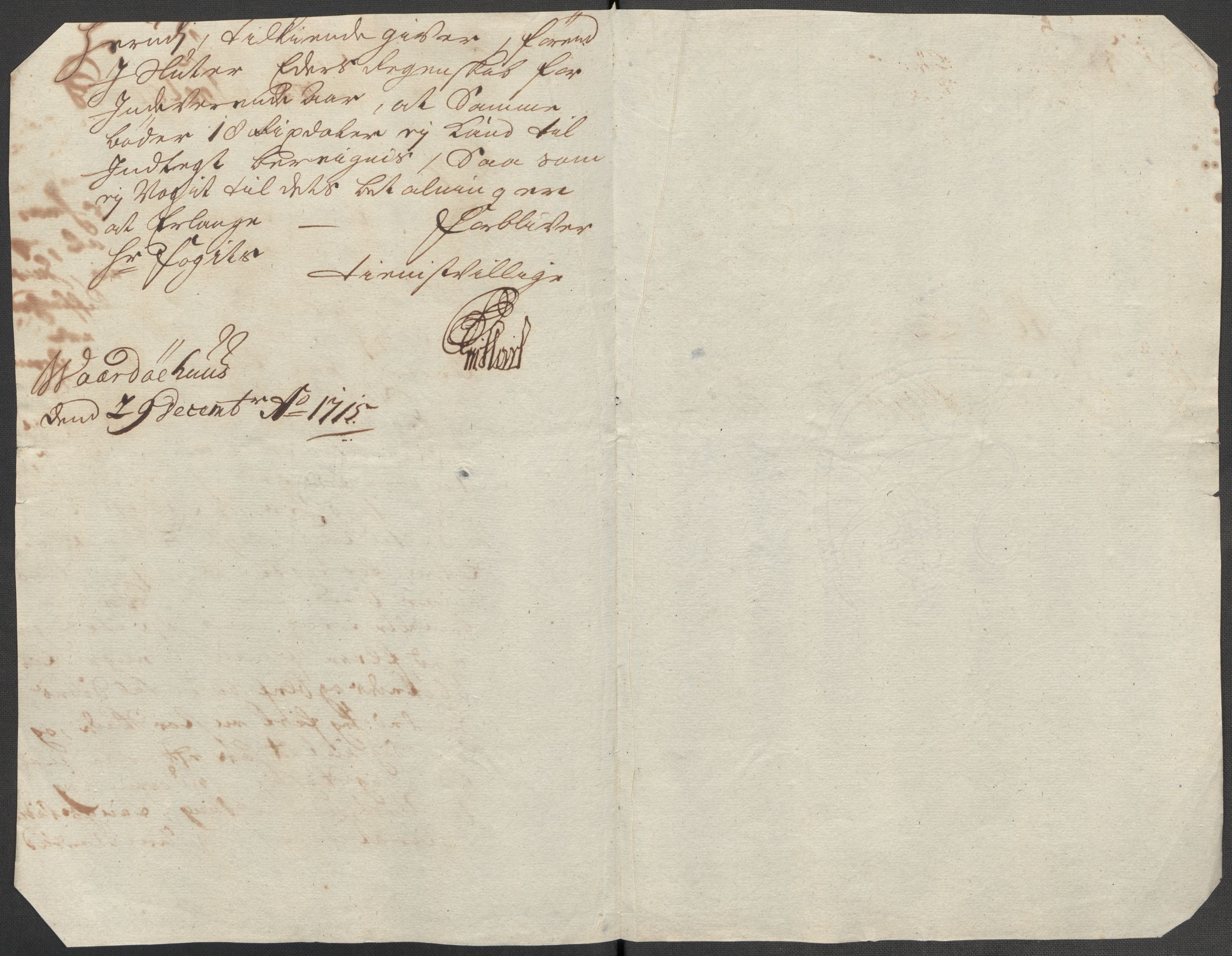 Rentekammeret inntil 1814, Reviderte regnskaper, Fogderegnskap, AV/RA-EA-4092/R69/L4856: Fogderegnskap Finnmark/Vardøhus, 1713-1715, s. 533