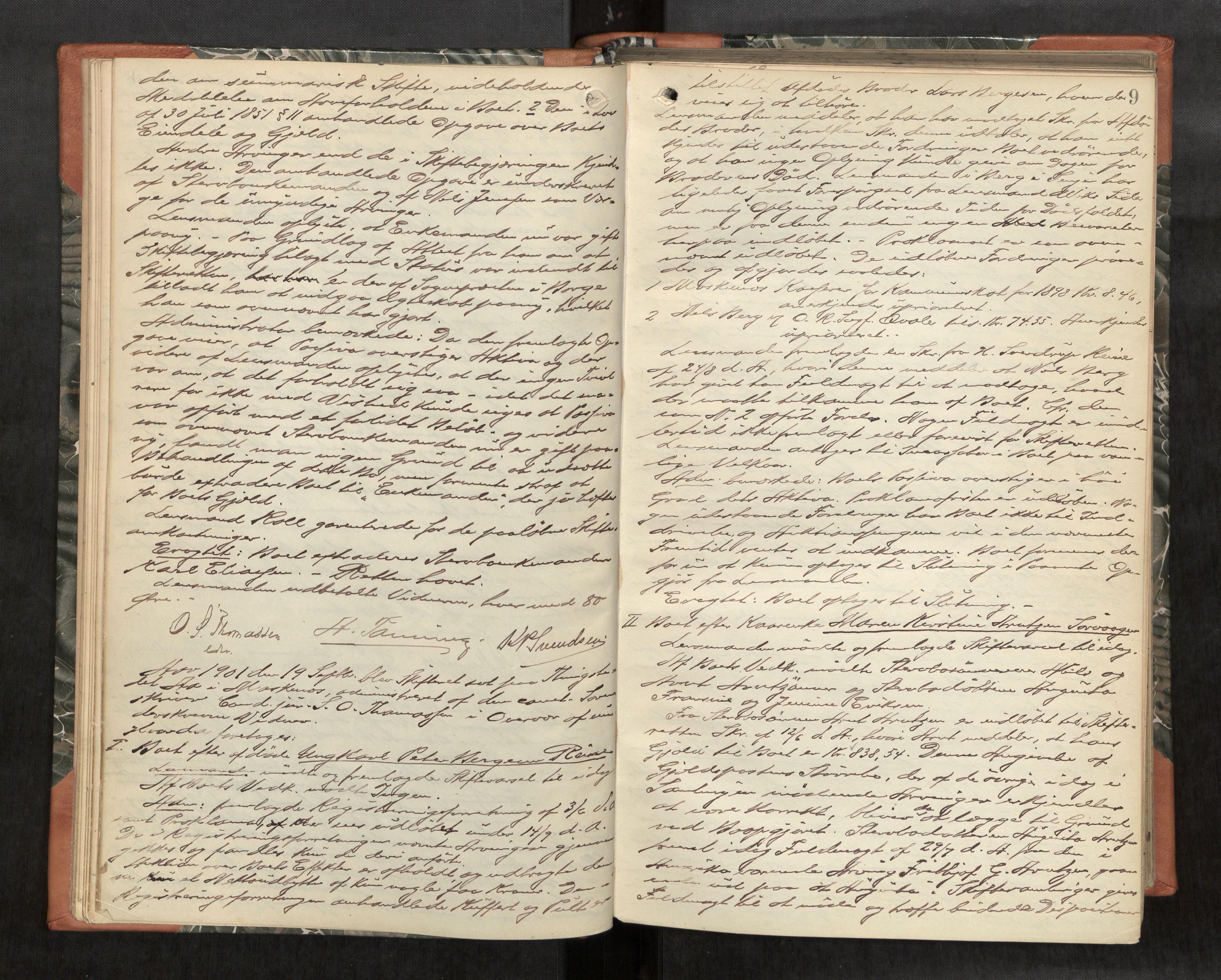 Lofoten sorenskriveri, AV/SAT-A-0017/1/3/3B/L0005: Skifteforhandlings-protokoll, 1901-1905, s. 9