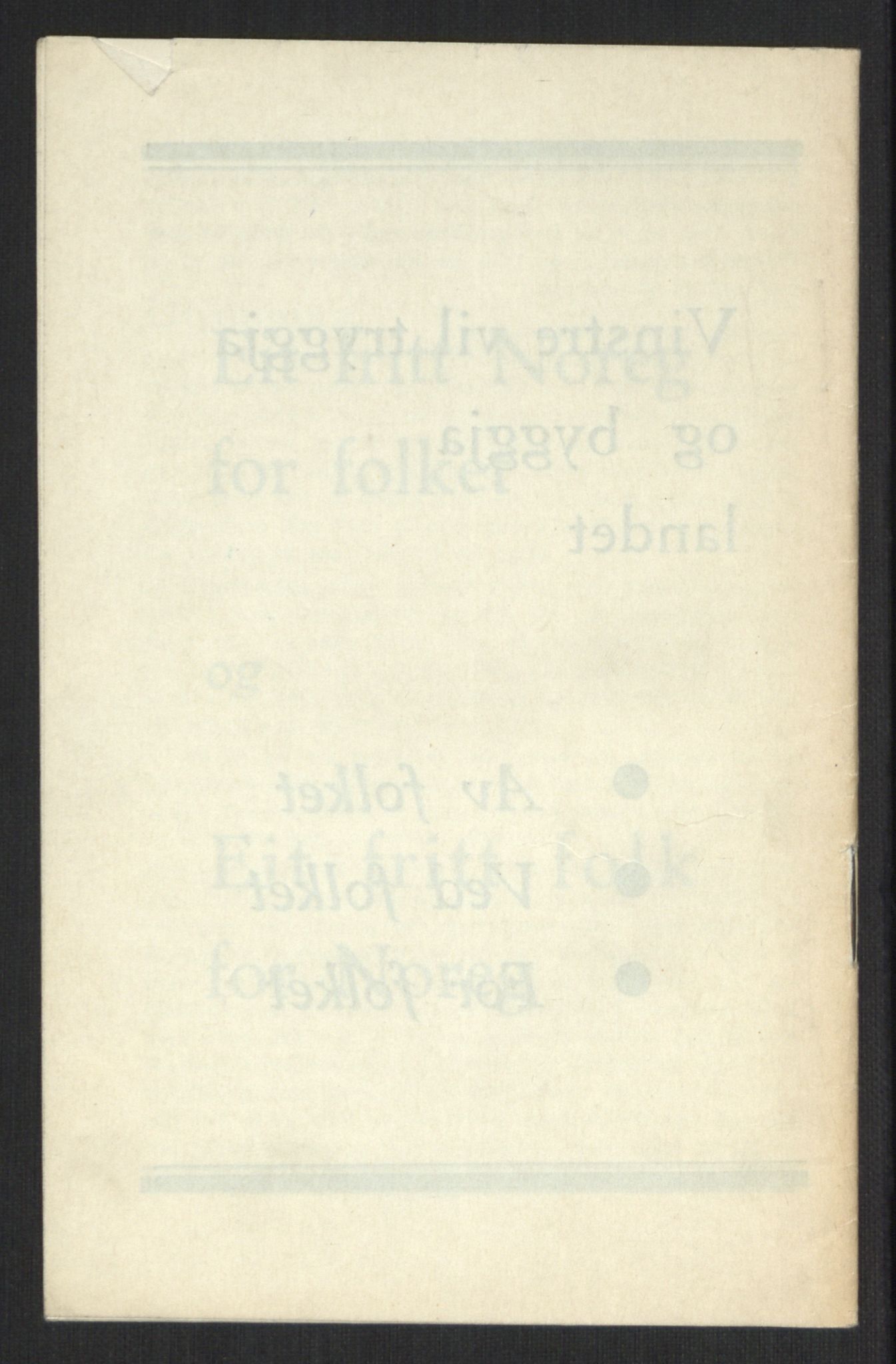 Venstres Hovedorganisasjon, RA/PA-0876/X/L0001: De eldste skrifter, 1860-1936, s. 1074