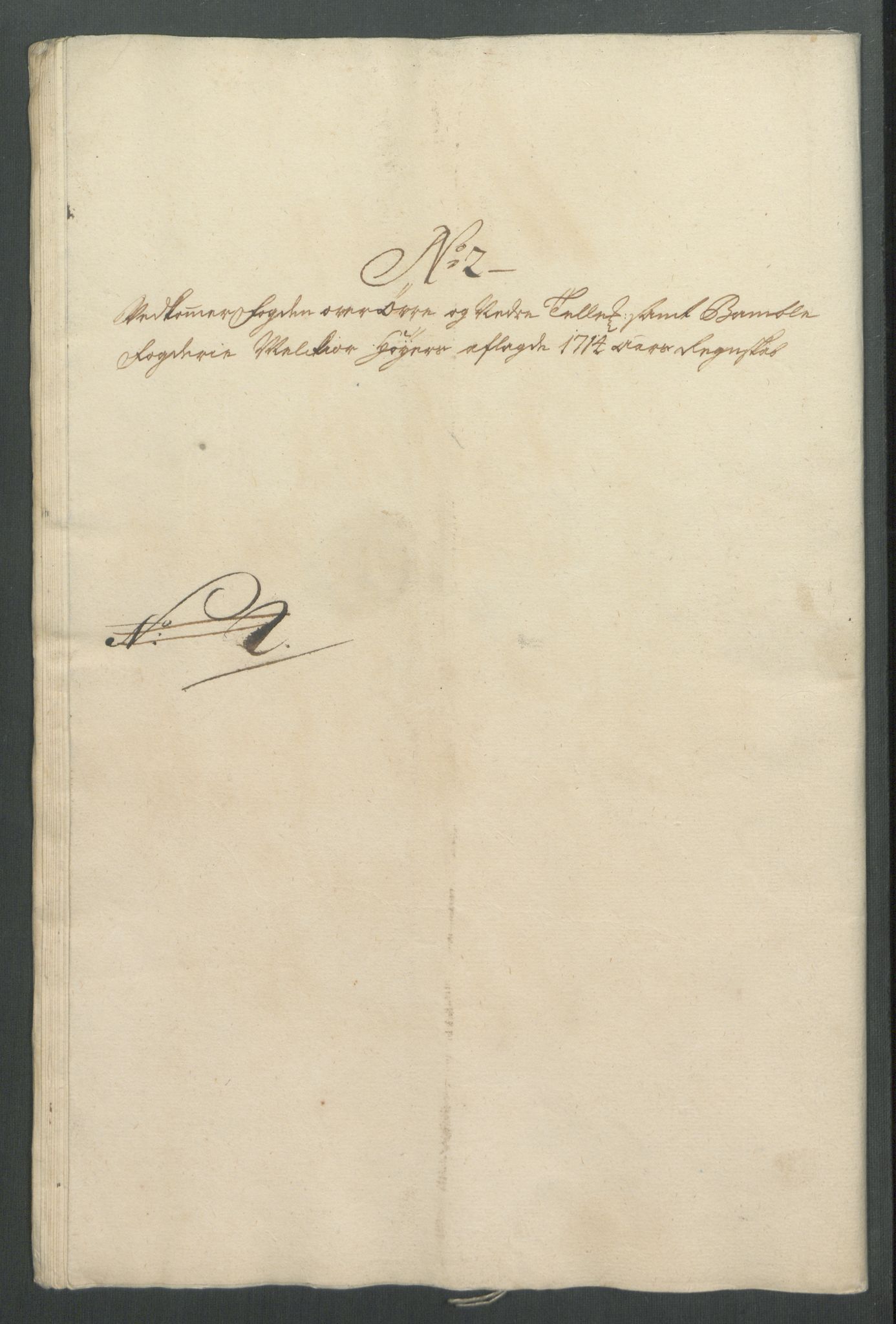 Rentekammeret inntil 1814, Reviderte regnskaper, Fogderegnskap, RA/EA-4092/R36/L2126: Fogderegnskap Øvre og Nedre Telemark og Bamble, 1714, s. 87