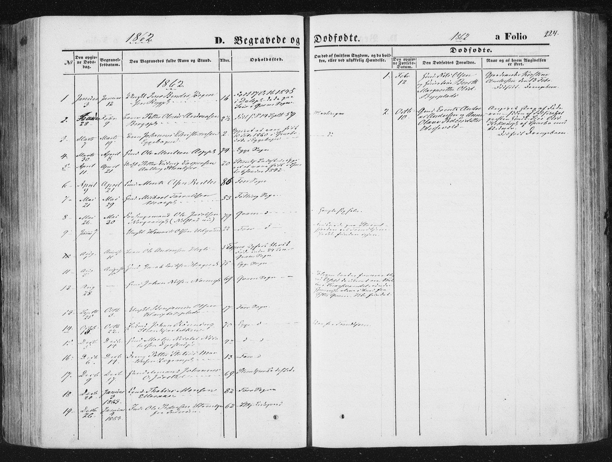 Ministerialprotokoller, klokkerbøker og fødselsregistre - Nord-Trøndelag, AV/SAT-A-1458/746/L0447: Ministerialbok nr. 746A06, 1860-1877, s. 224