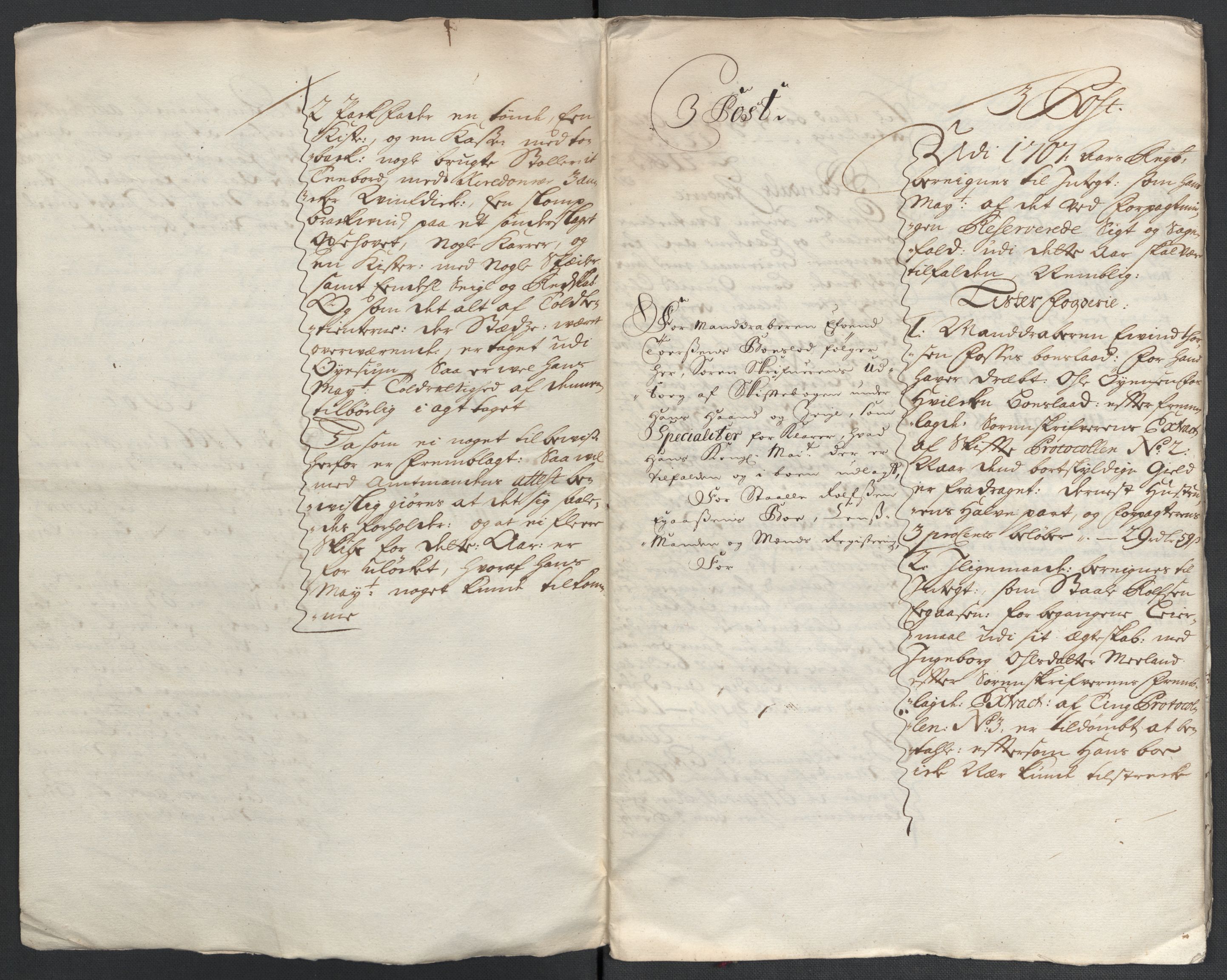 Rentekammeret inntil 1814, Reviderte regnskaper, Fogderegnskap, RA/EA-4092/R43/L2552: Fogderegnskap Lista og Mandal, 1705-1709, s. 356