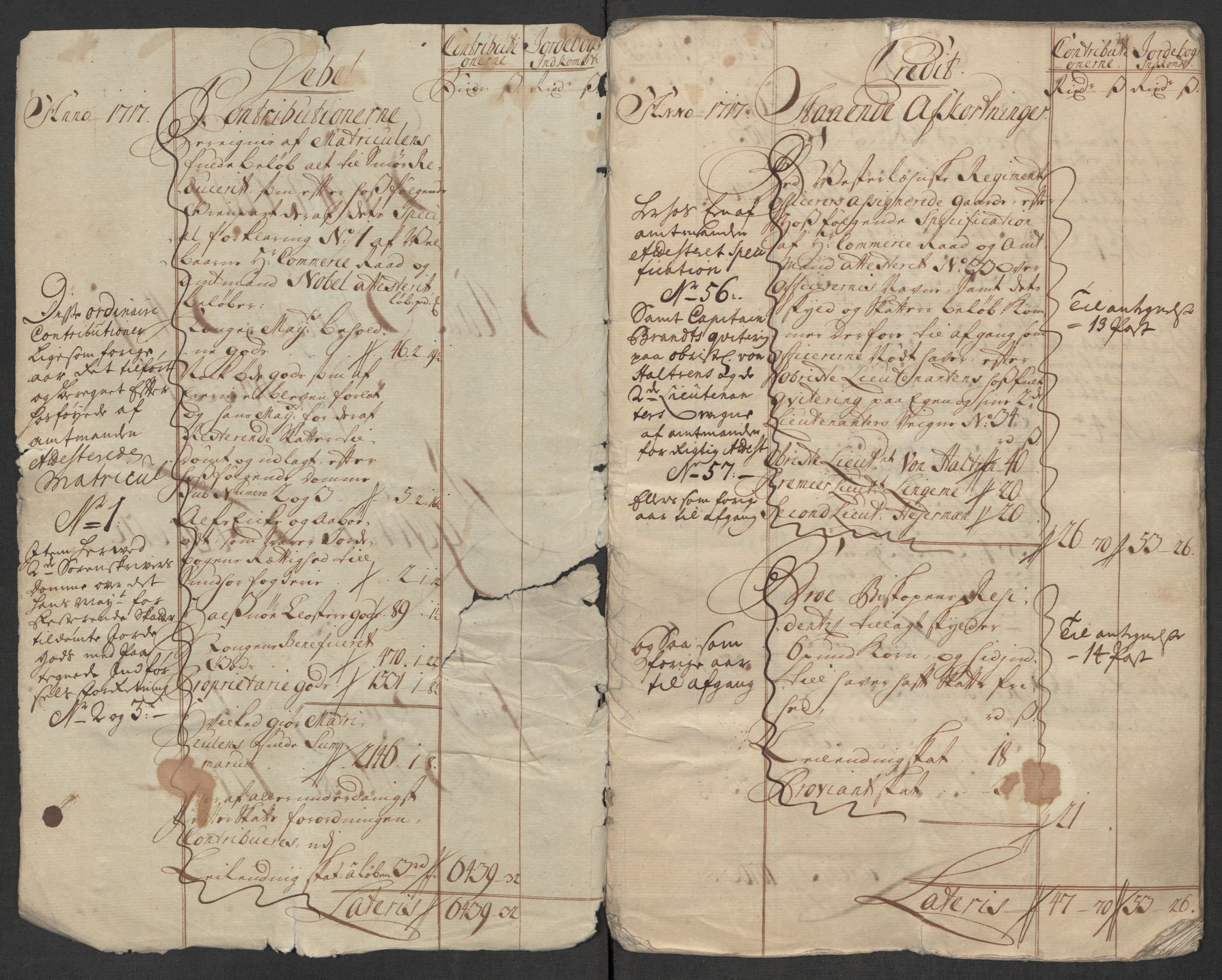 Rentekammeret inntil 1814, Reviderte regnskaper, Fogderegnskap, AV/RA-EA-4092/R47/L2870: Fogderegnskap Ryfylke, 1717, s. 4
