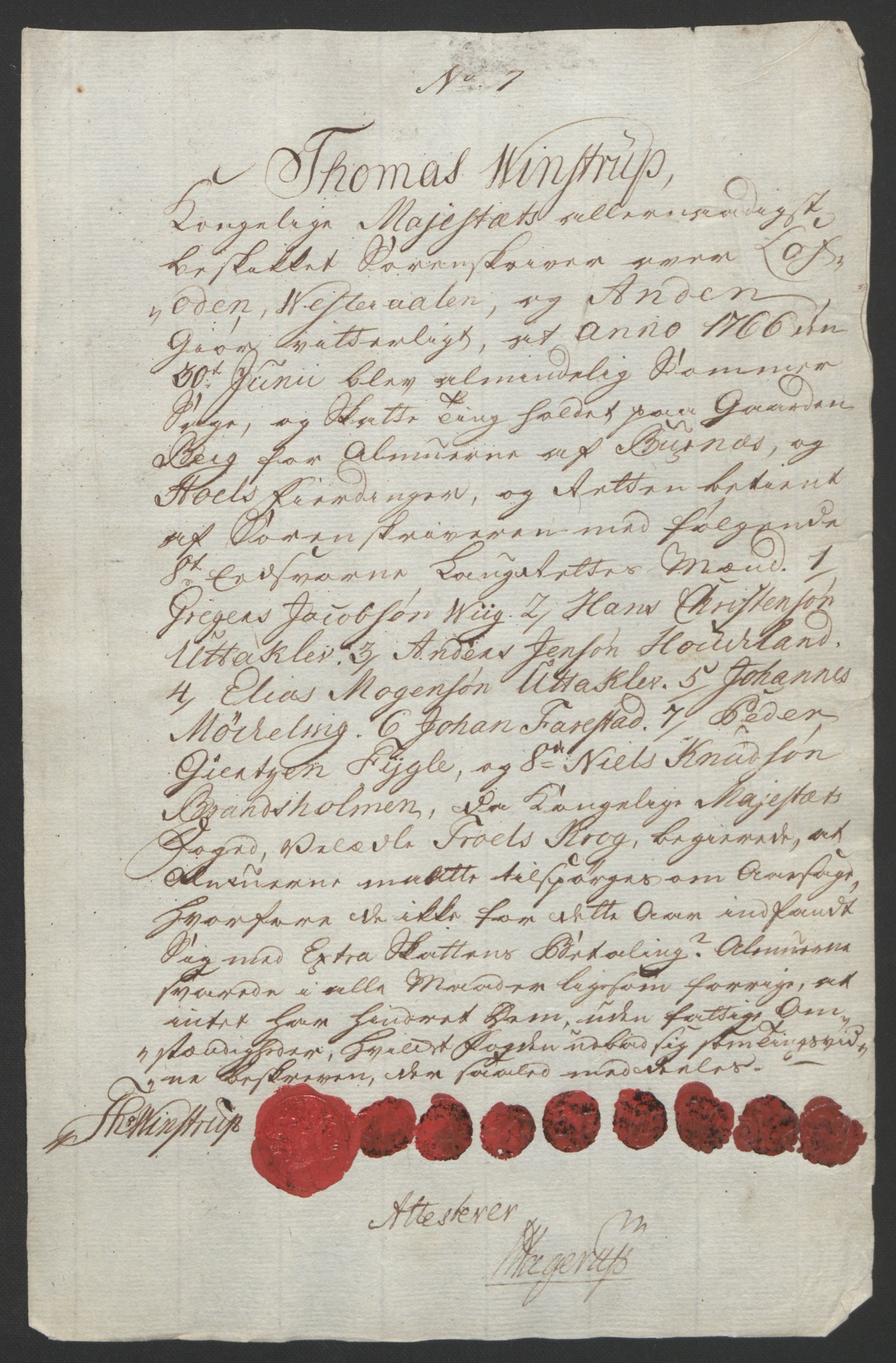 Rentekammeret inntil 1814, Reviderte regnskaper, Fogderegnskap, RA/EA-4092/R67/L4747: Ekstraskatten Vesterålen, Andenes og Lofoten, 1762-1766, s. 478